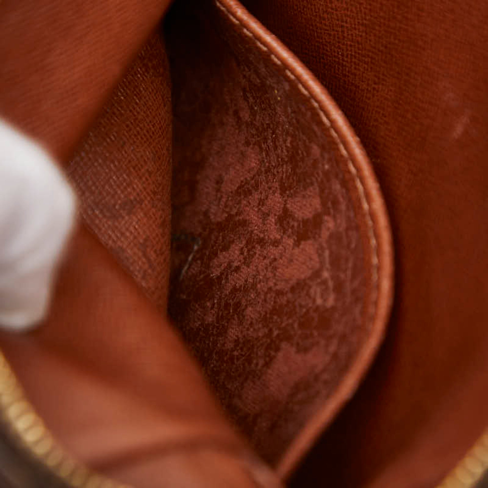 Louis Vuitton Brown Pvc Leather Shoulder Bag (Pre-Owned)