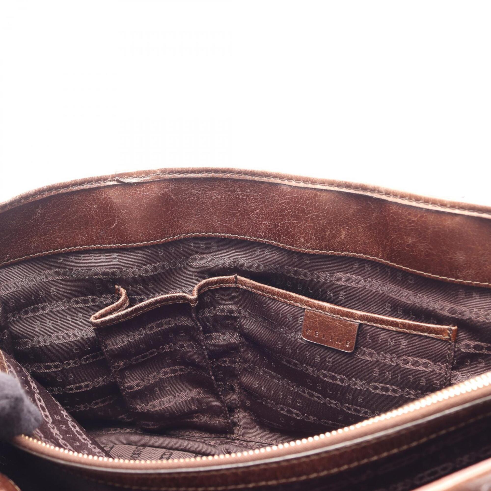 Celine Brown Leather Handbag (Pre-Owned)