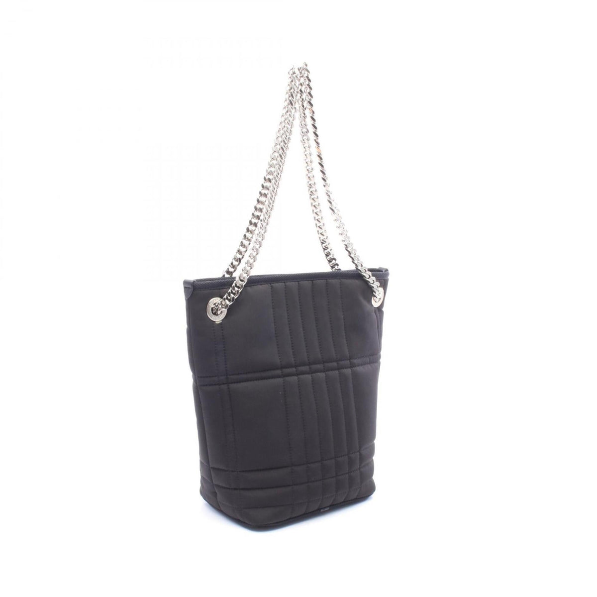 Burberry Black Nylon Handbag Shoulder Bag (Pre-Owned)