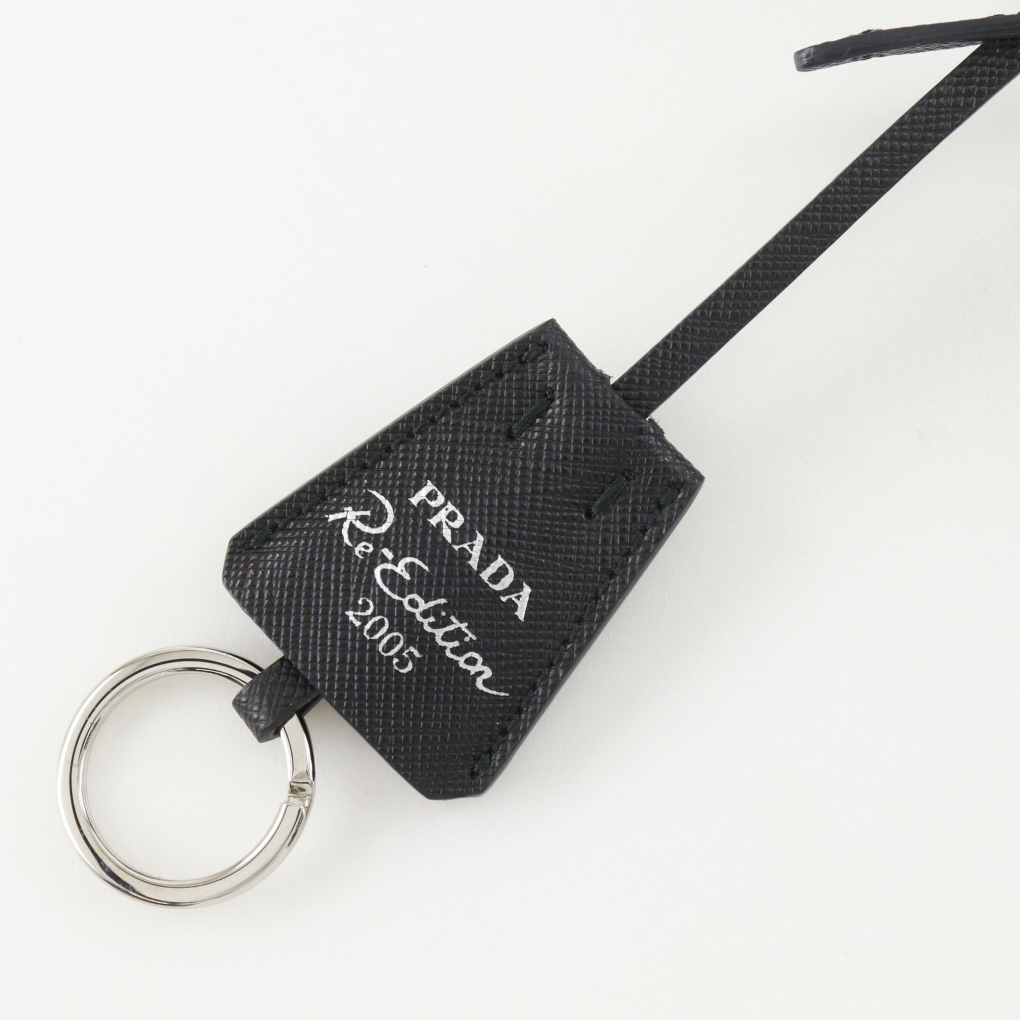 Prada Saffiano Black Nero Nylon Saffiano Shoulder Bag (Pre-Owned)