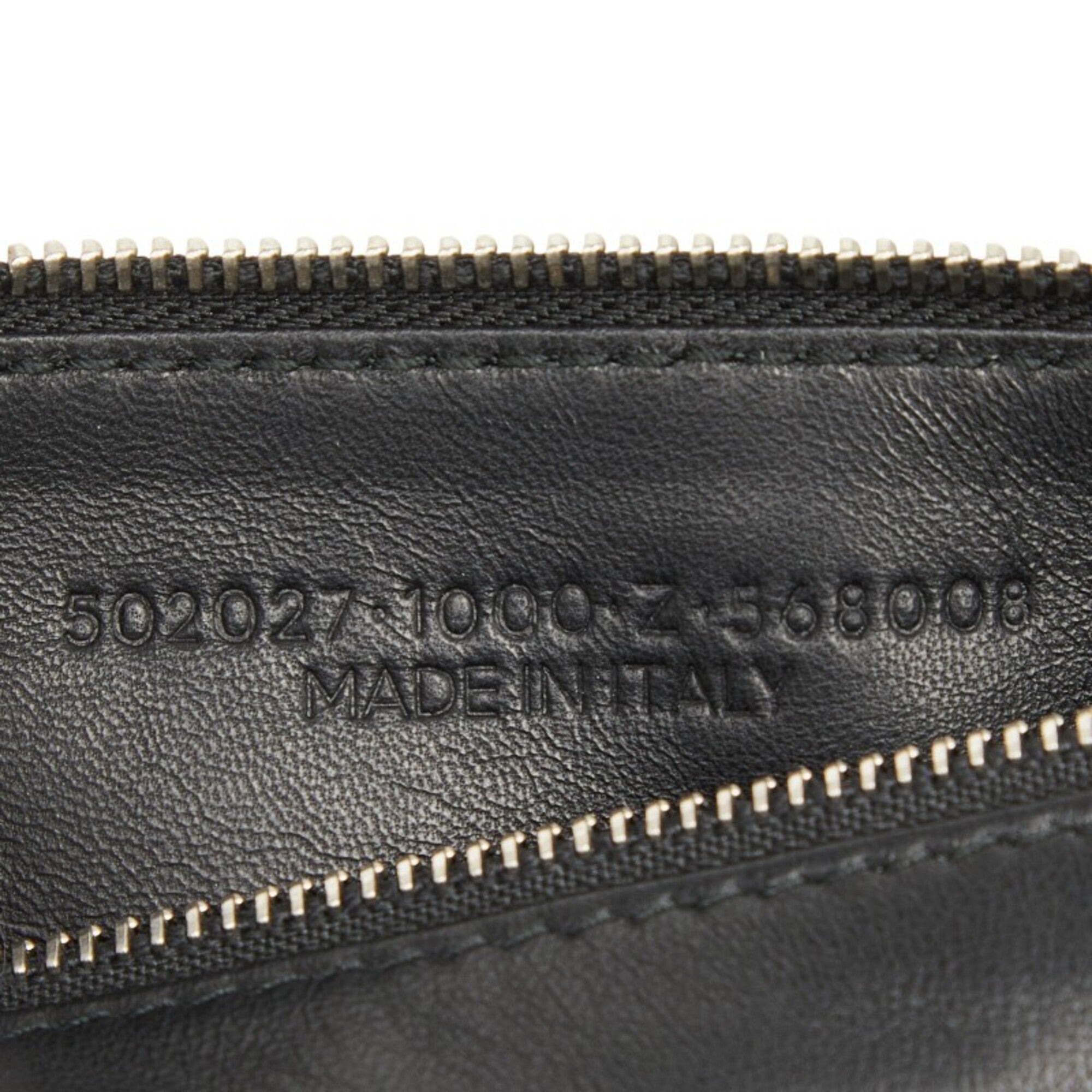 Balenciaga Black Leather Shoulder Bag (Pre-Owned)