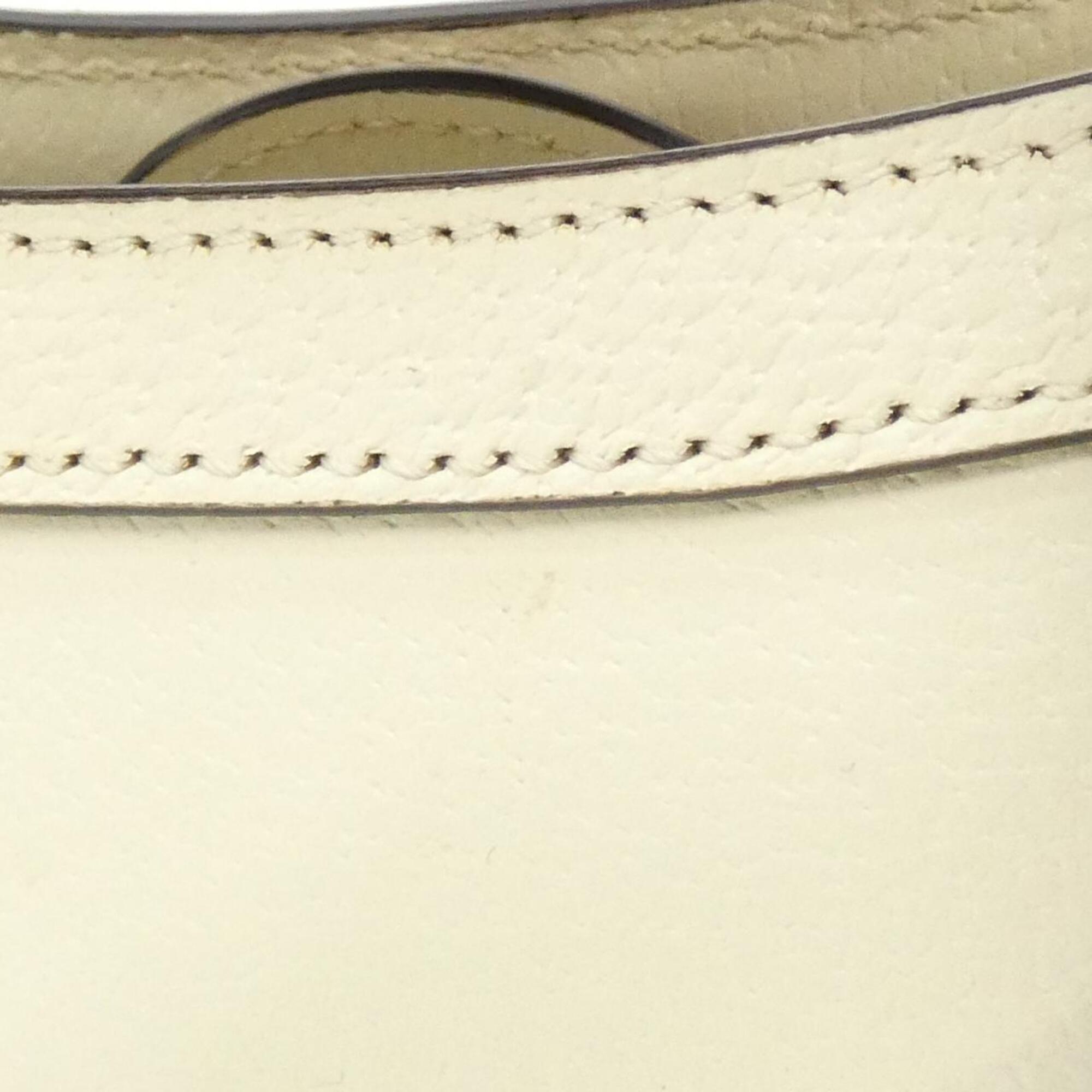 Gucci White Leather Handbag (Pre-Owned)
