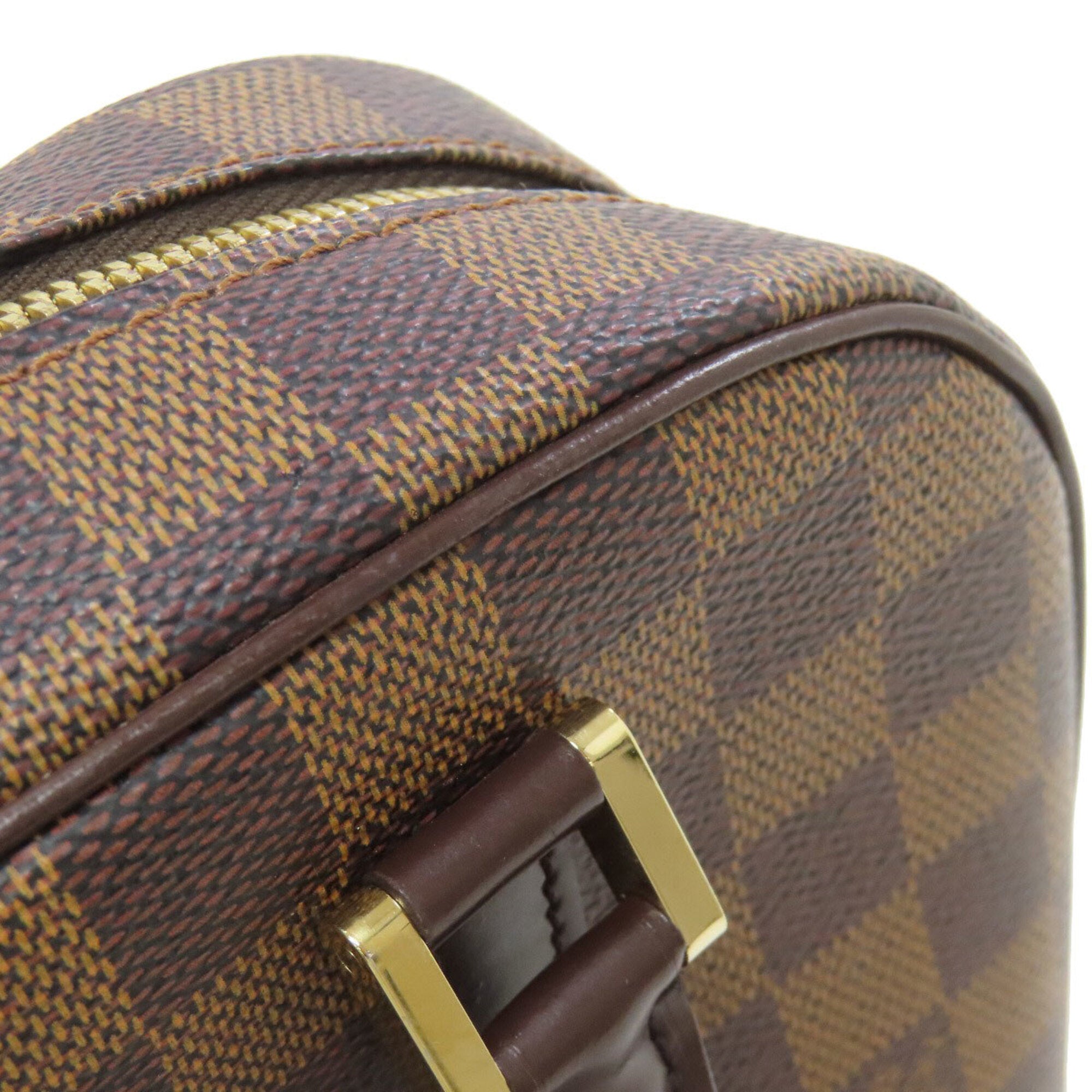 Louis Vuitton Damier Canvas Ebene Damier Canvas Handbag (Pre-Owned)