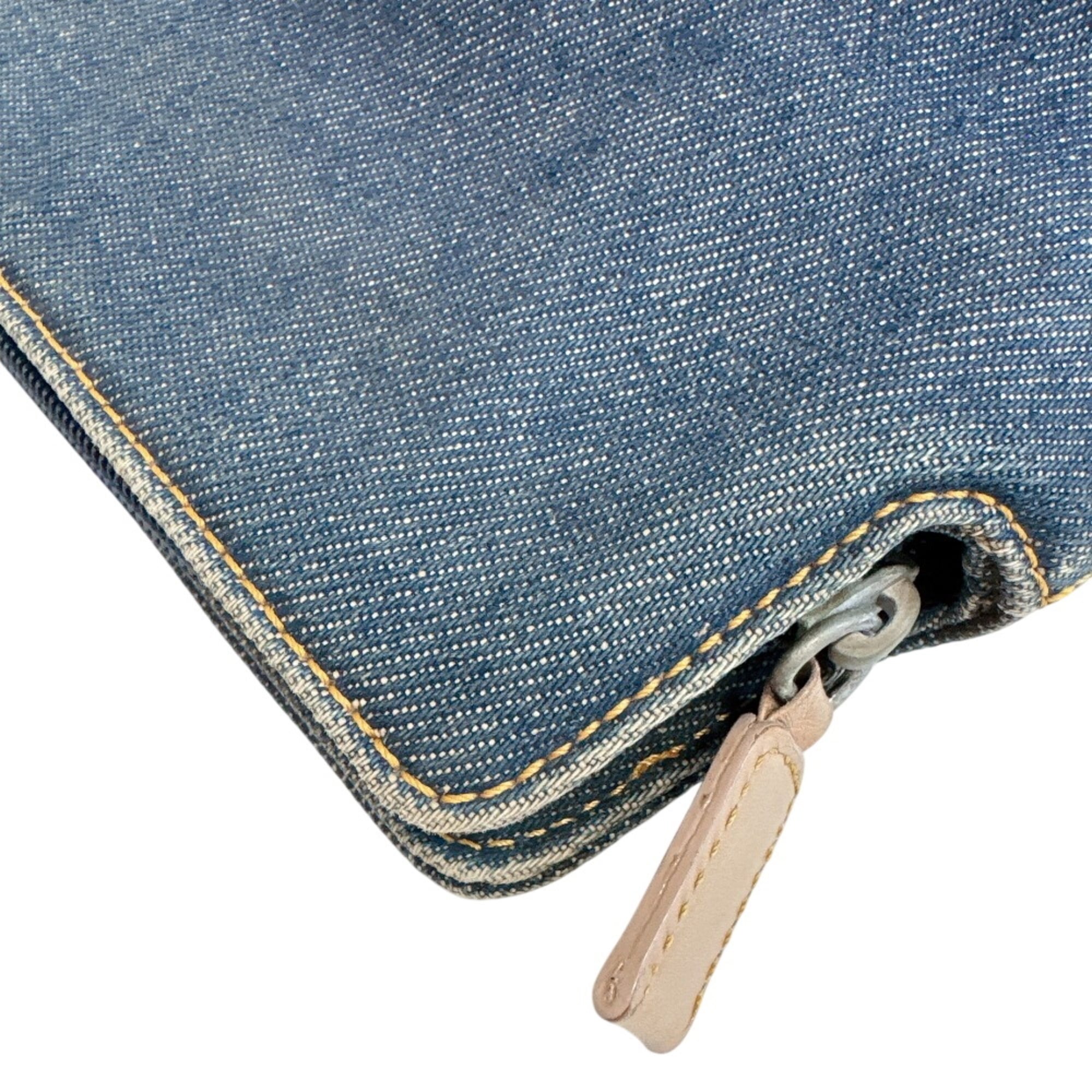 Christian Dior Blue Denim Backpack (Pre-Owned)