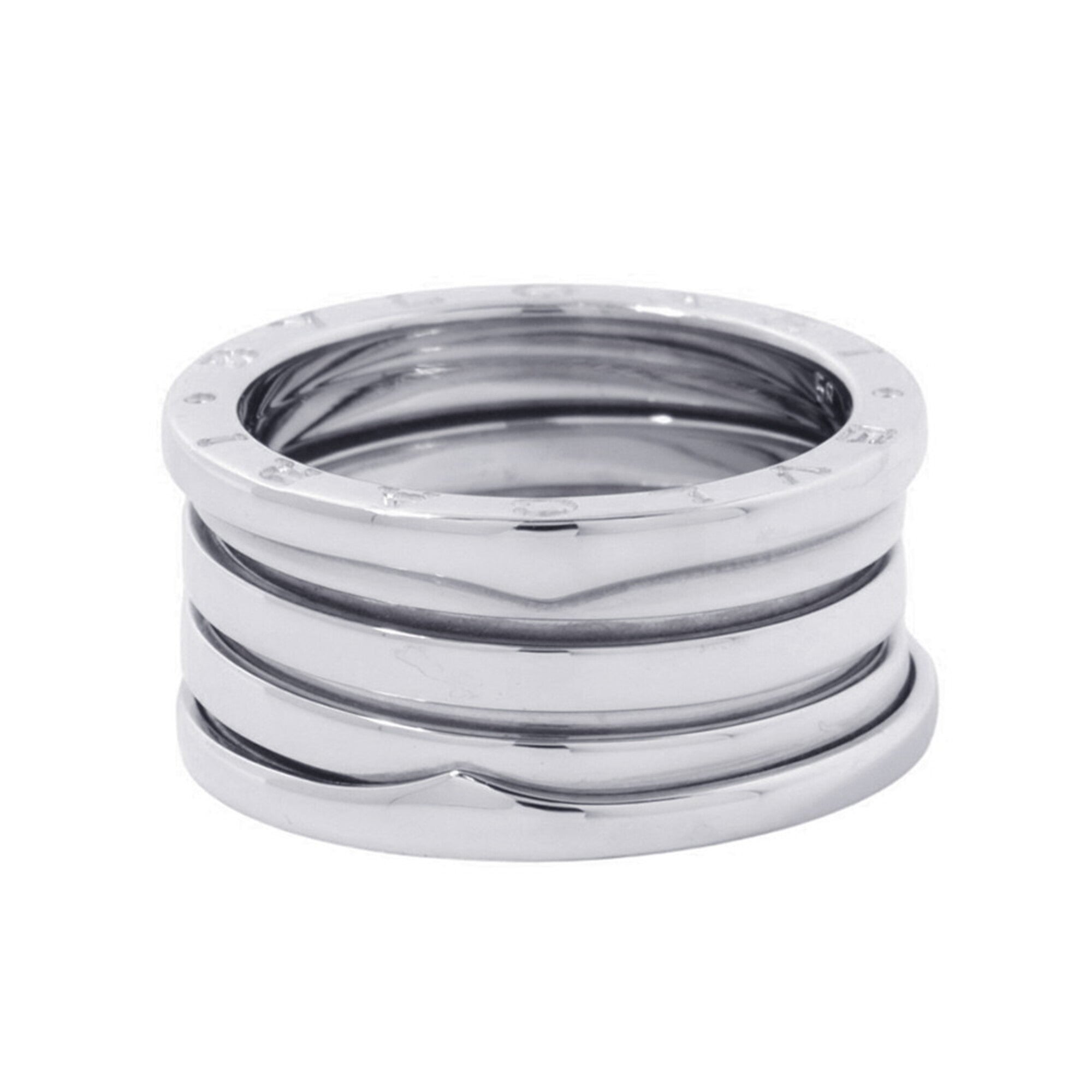 Bvlgari White Gold (18K) Band Ring (Pre-Owned)
