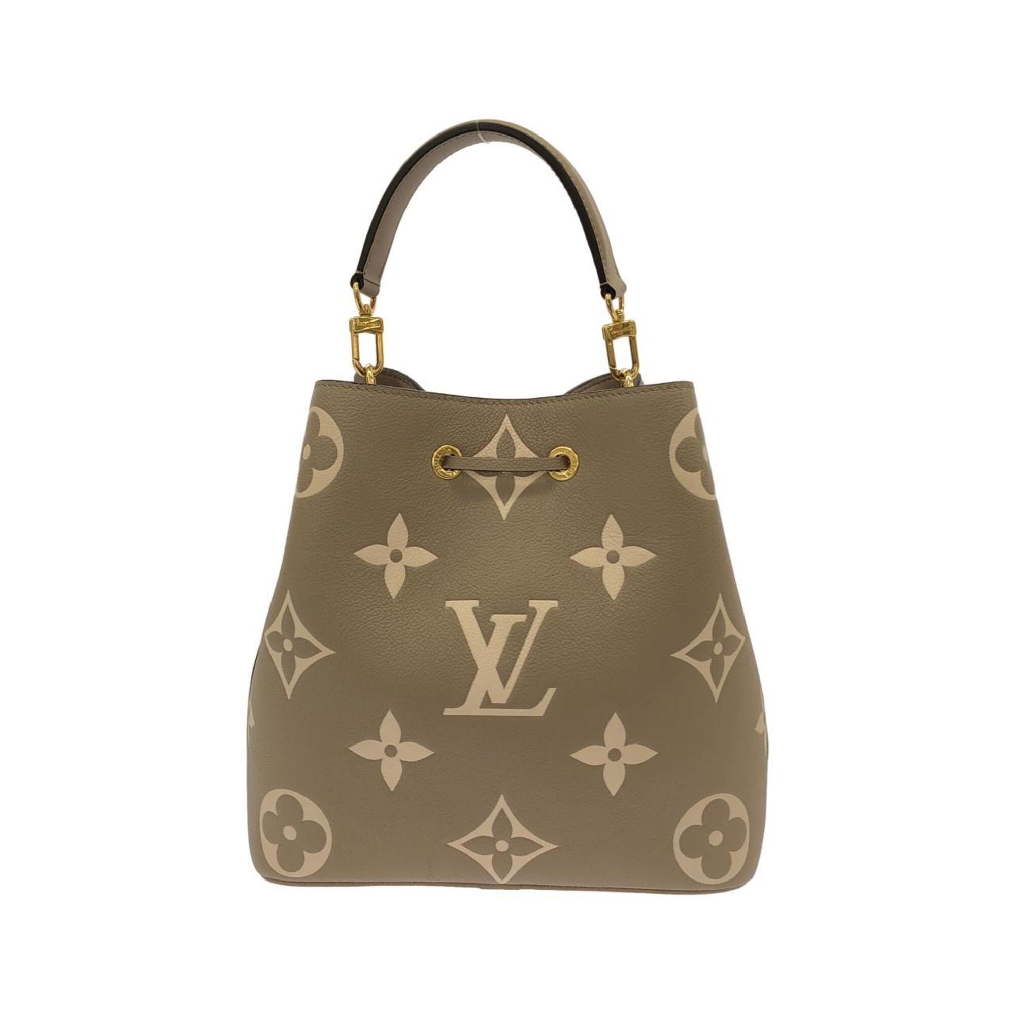 Louis Vuitton Tourterelle Leather Shoulder Bag (Pre-Owned)
