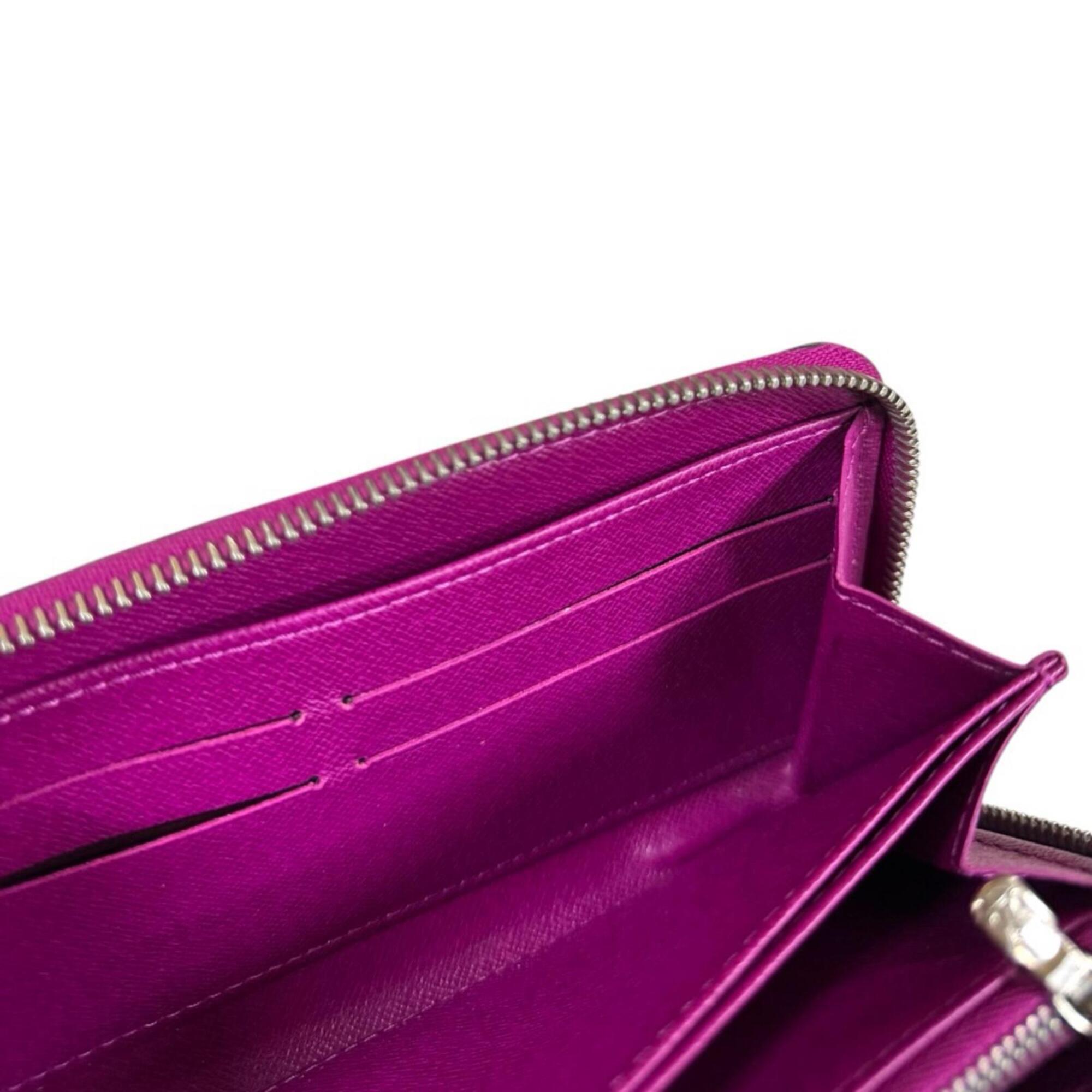 Louis Vuitton Epi Grenade Pink Epi Leather Long Wallet (Bi-Fold) (Pre-Owned)