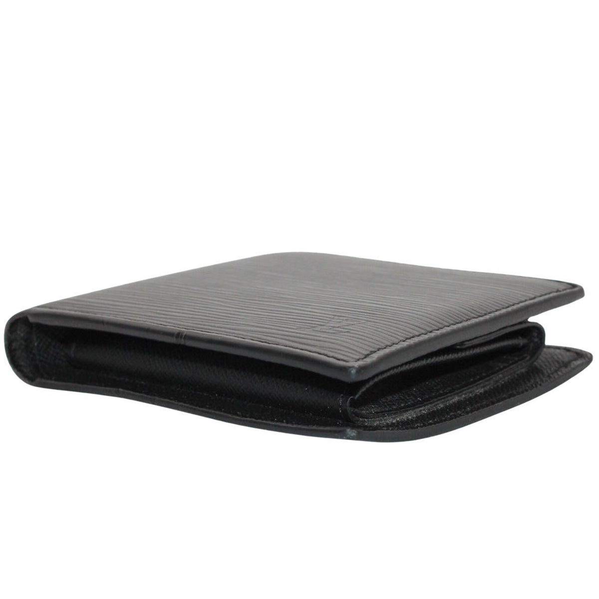 Louis Vuitton Black Monogram Eclipse Noir Epi Leather Wallet (Bi-Fold) (Pre-Owned)