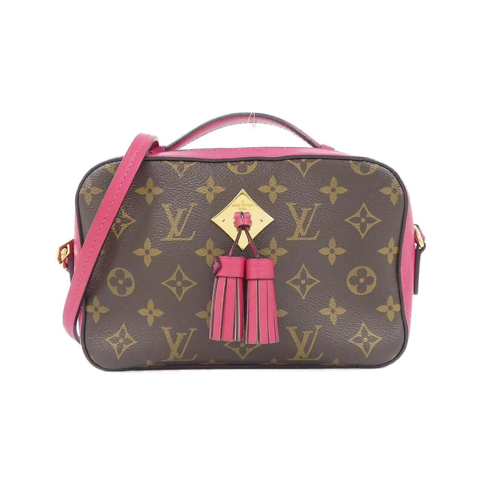Louis Vuitton Monogram Brown Coated Canvas Shoulder Bag (Pre-Owned)