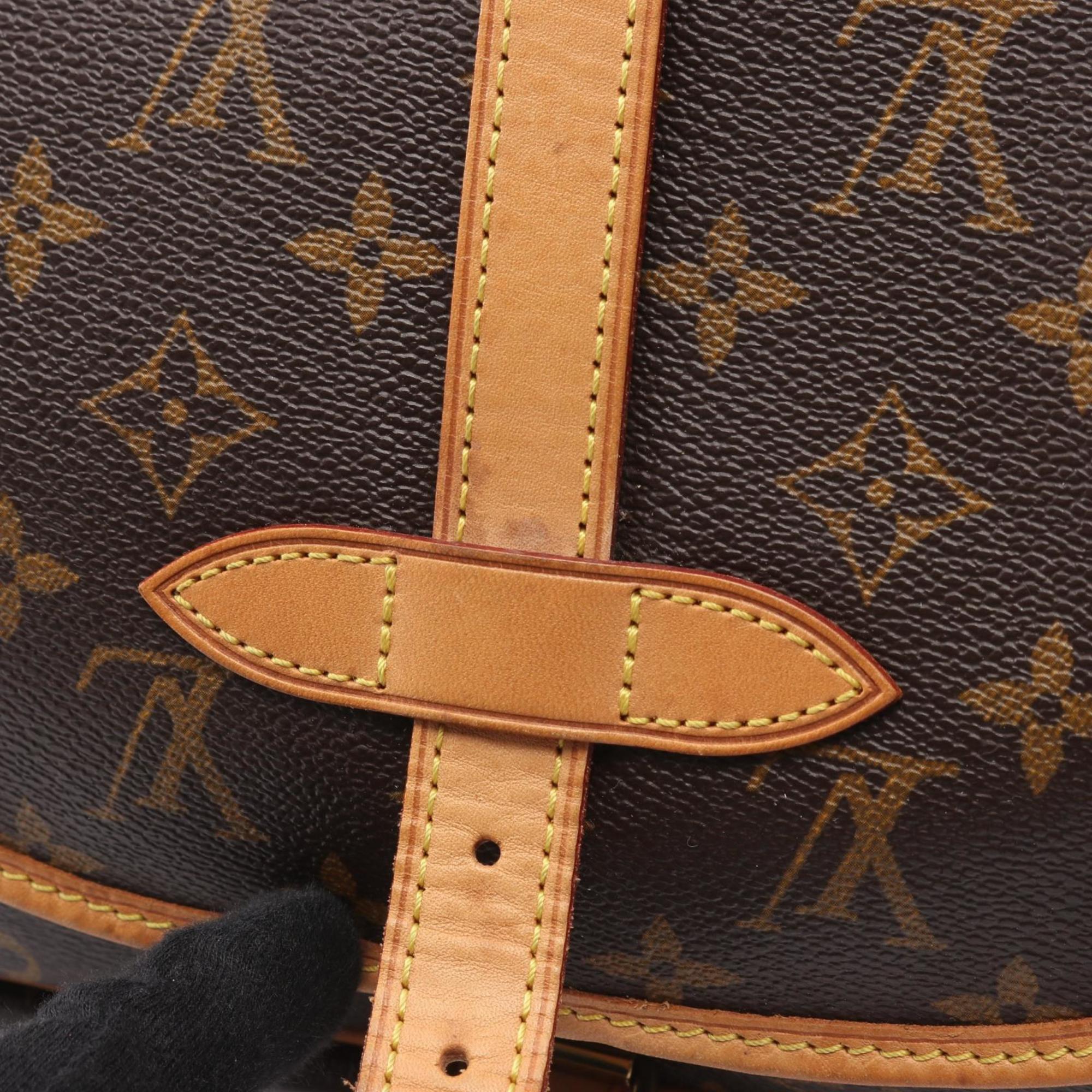 Louis Vuitton Brown Monogram Monogram Shoulder Bag (Pre-Owned)