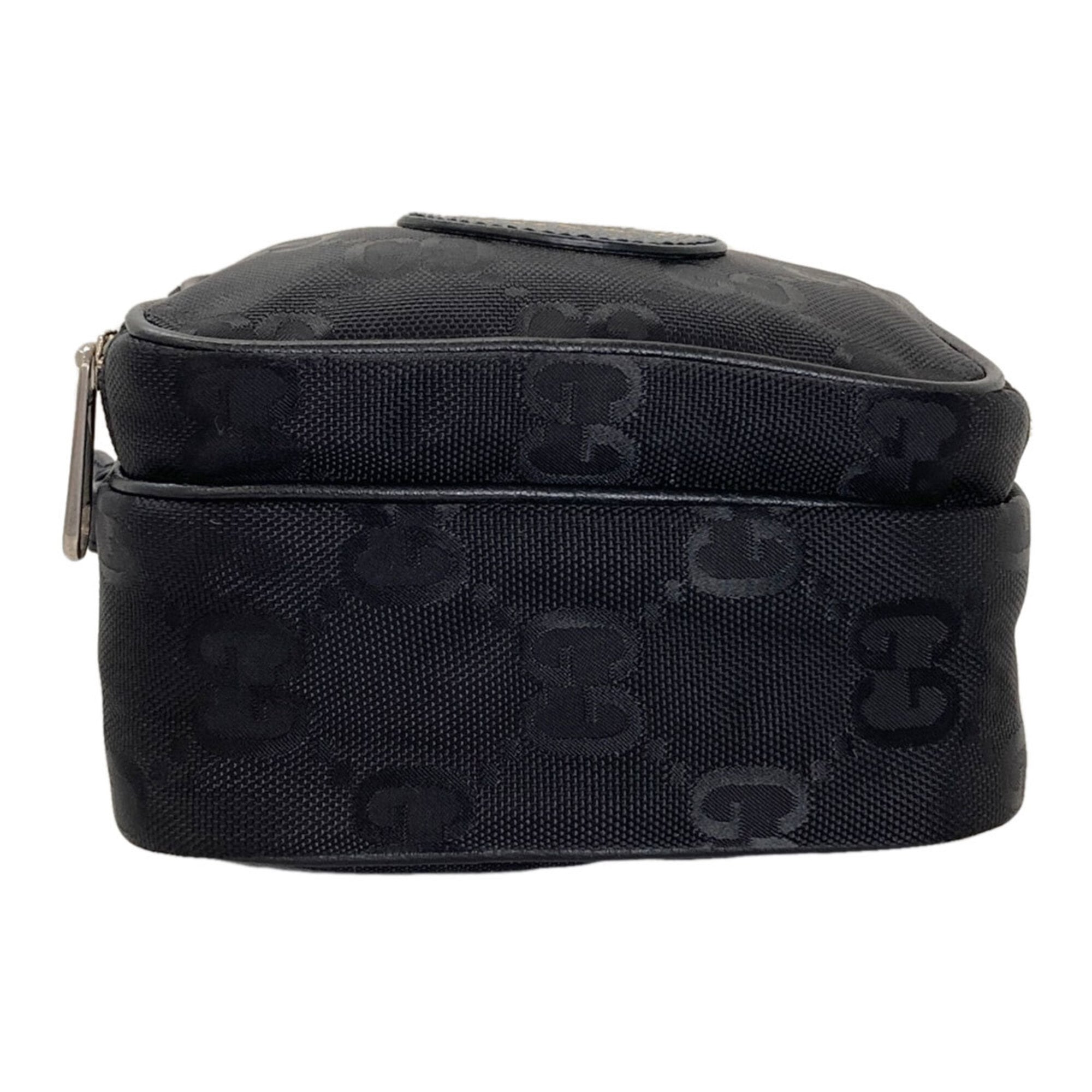 Gucci Black Canvas Shoulder Bag (Pre-Owned)