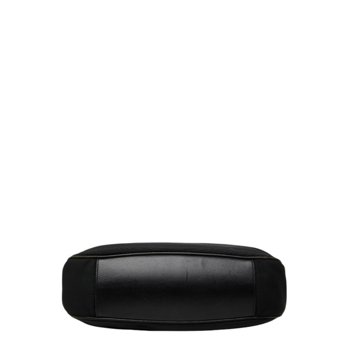 Gucci Bamboo Black Nylon Handbag (Pre-Owned)