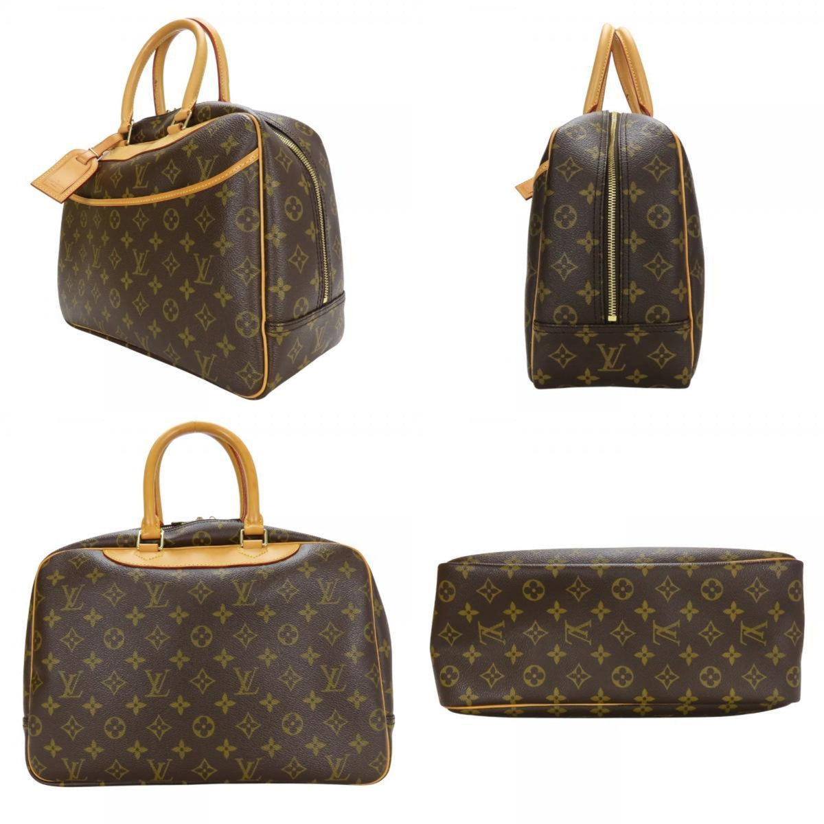 Louis Vuitton Brown Monogram Monogram Leather Handbag (Pre-Owned)