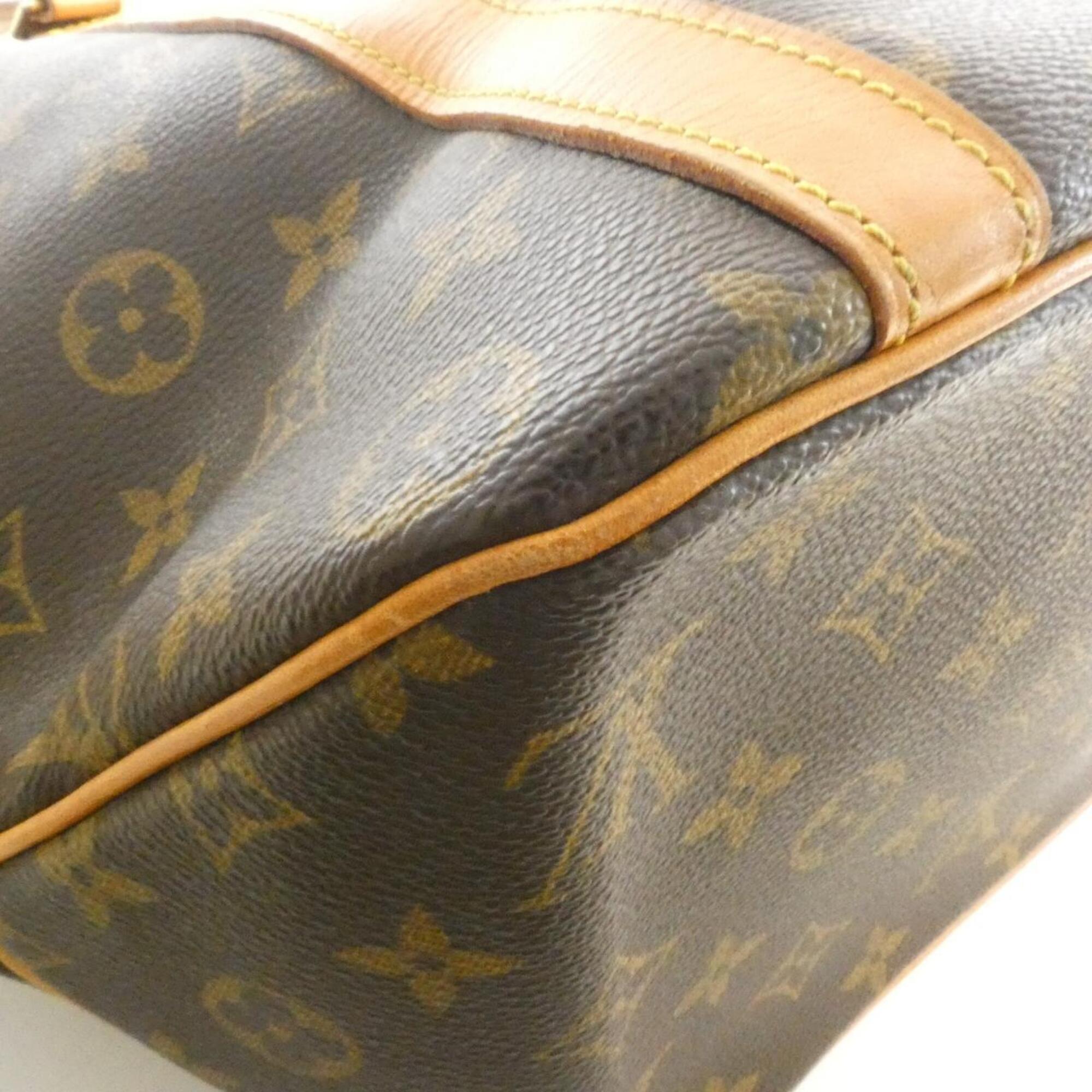 Louis Vuitton Brown Coated Canvas Handbag (Pre-Owned)