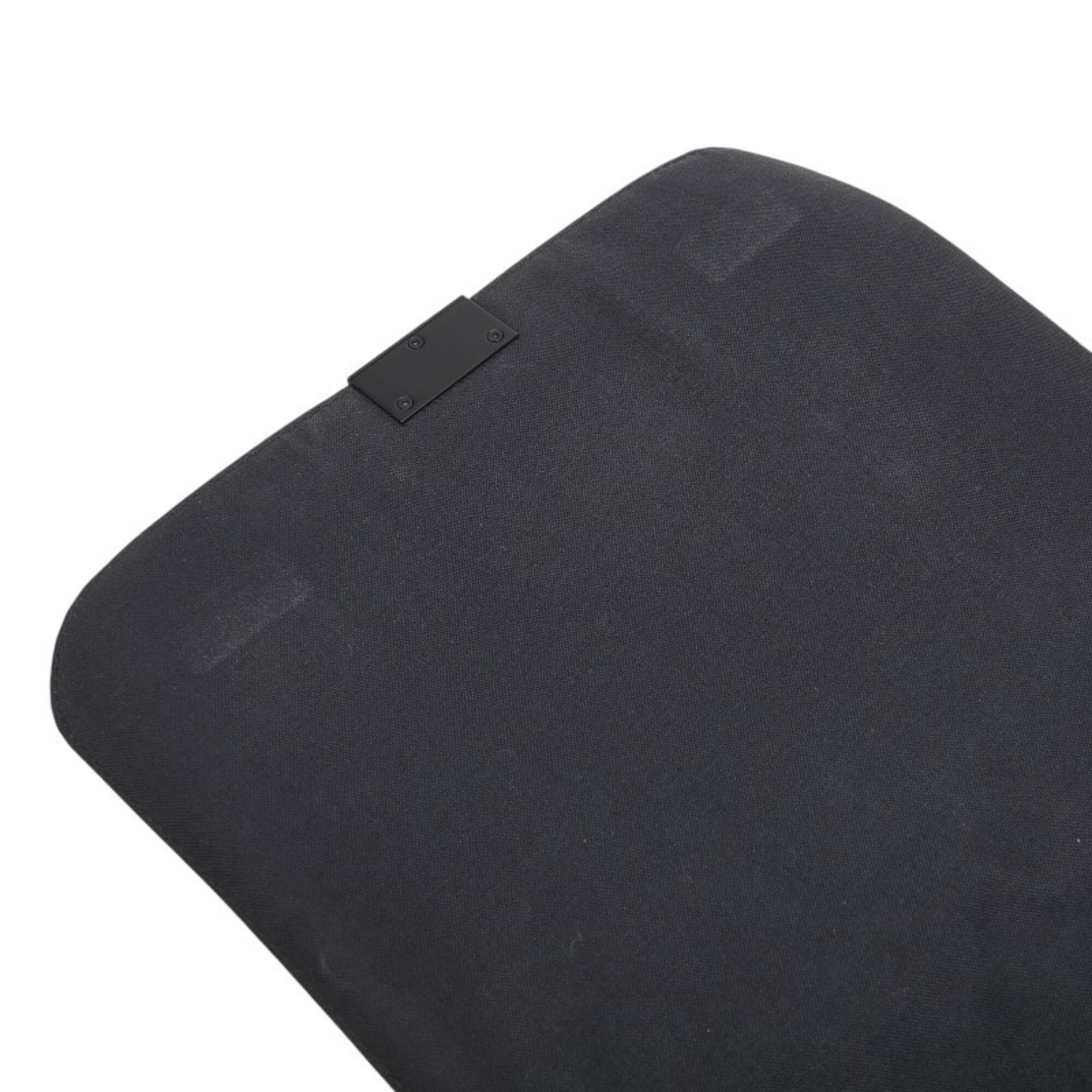 Louis Vuitton Black Pvc Leather Messenger Bag Shoulder Bag (Pre-Owned)