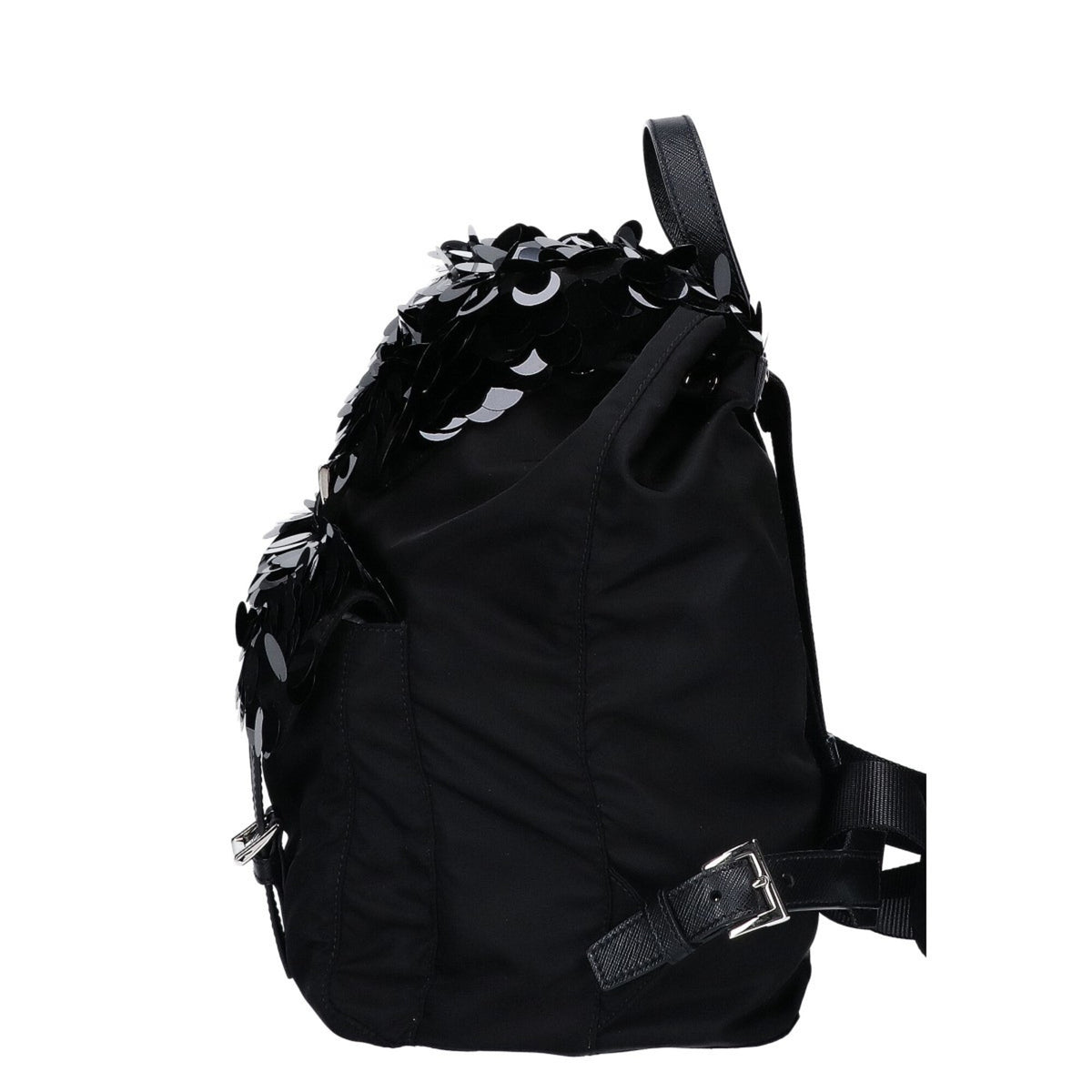Prada Black Nylon Backpack (Pre-Owned)