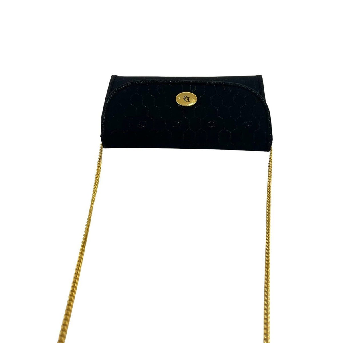 Christian Dior Black Canvas Leather Shoulder Bag (Pre-Owned)