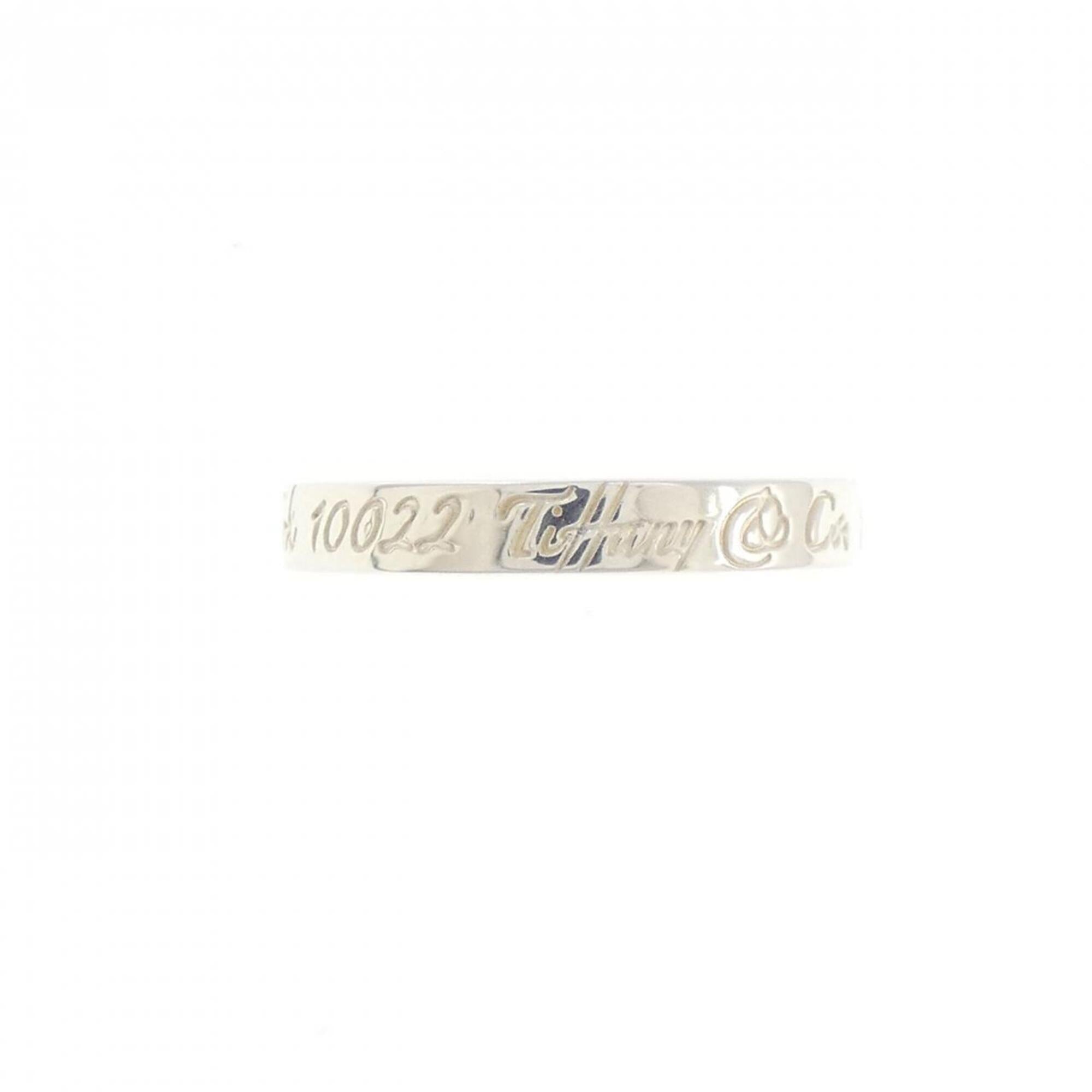 Tiffany Silver Silver 925 Band Ring (Pre-Owned)