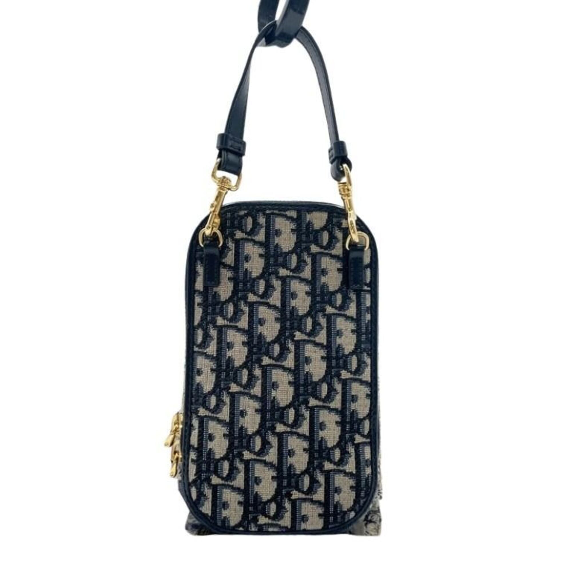 Christian Dior Blue Trotter Pochette Pouch Shoulder Bag (Pre-Owned)
