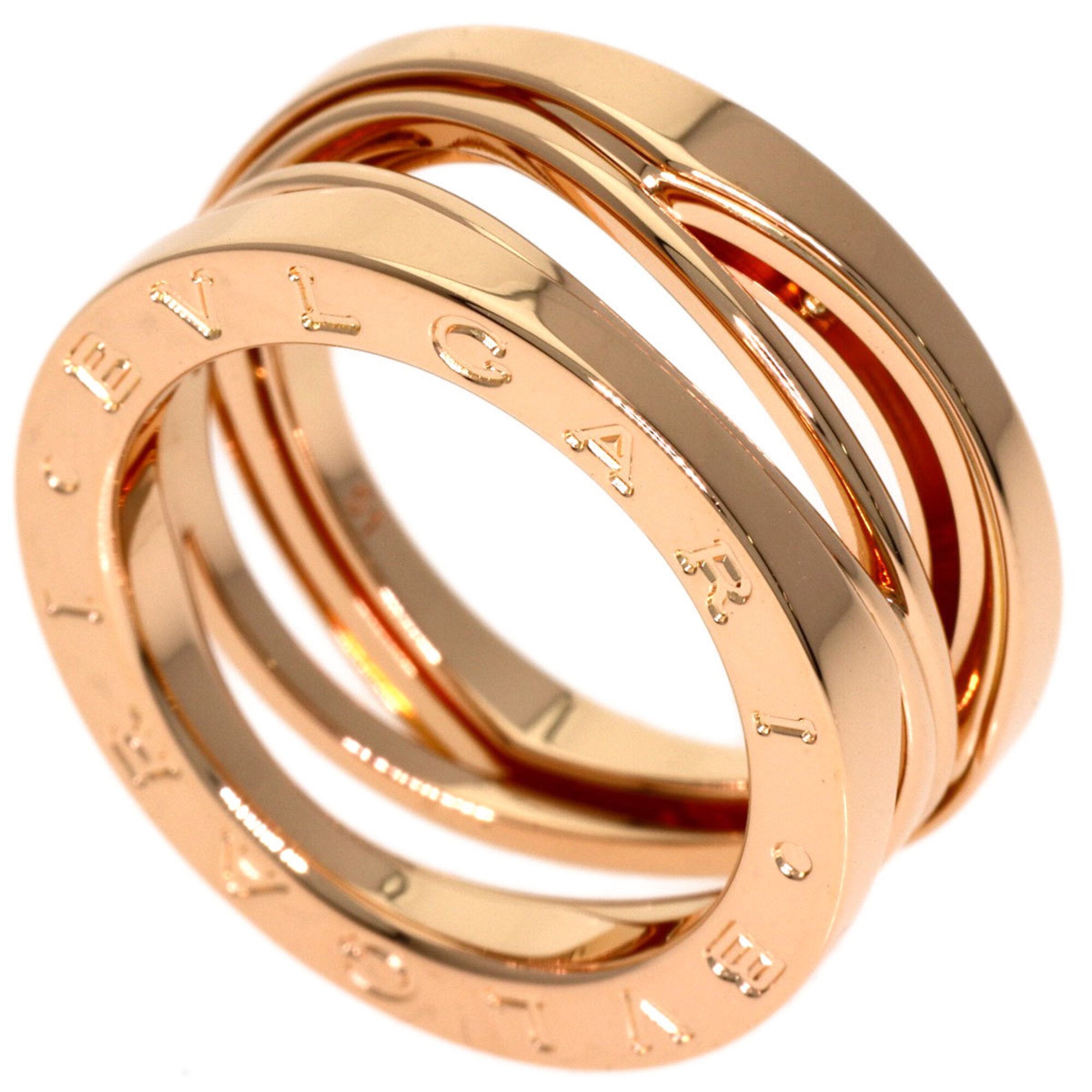 Bvlgari Pink Gold (18K) Band Ring (Pre-Owned)