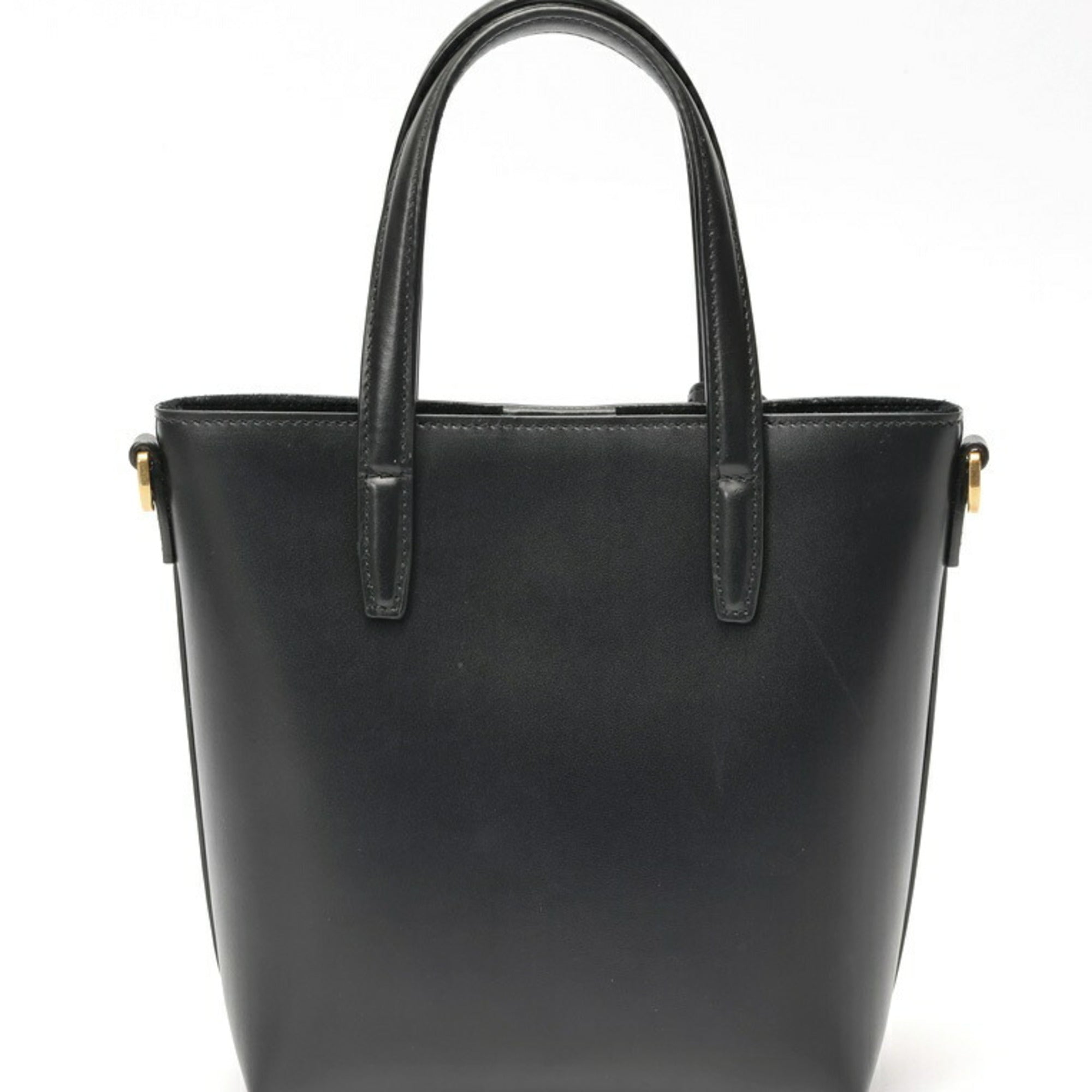 Saint Laurent Black Leather Shoulder Bag (Pre-Owned)