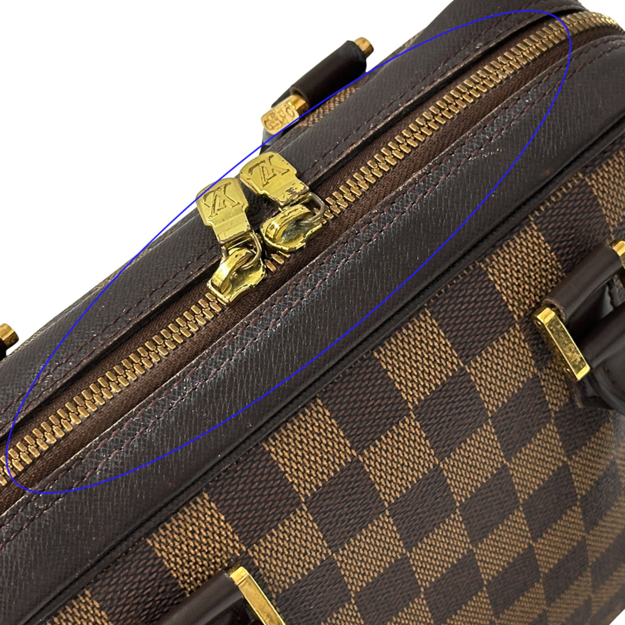 Louis Vuitton Brown Ebene Damier Canvas Handbag (Pre-Owned)