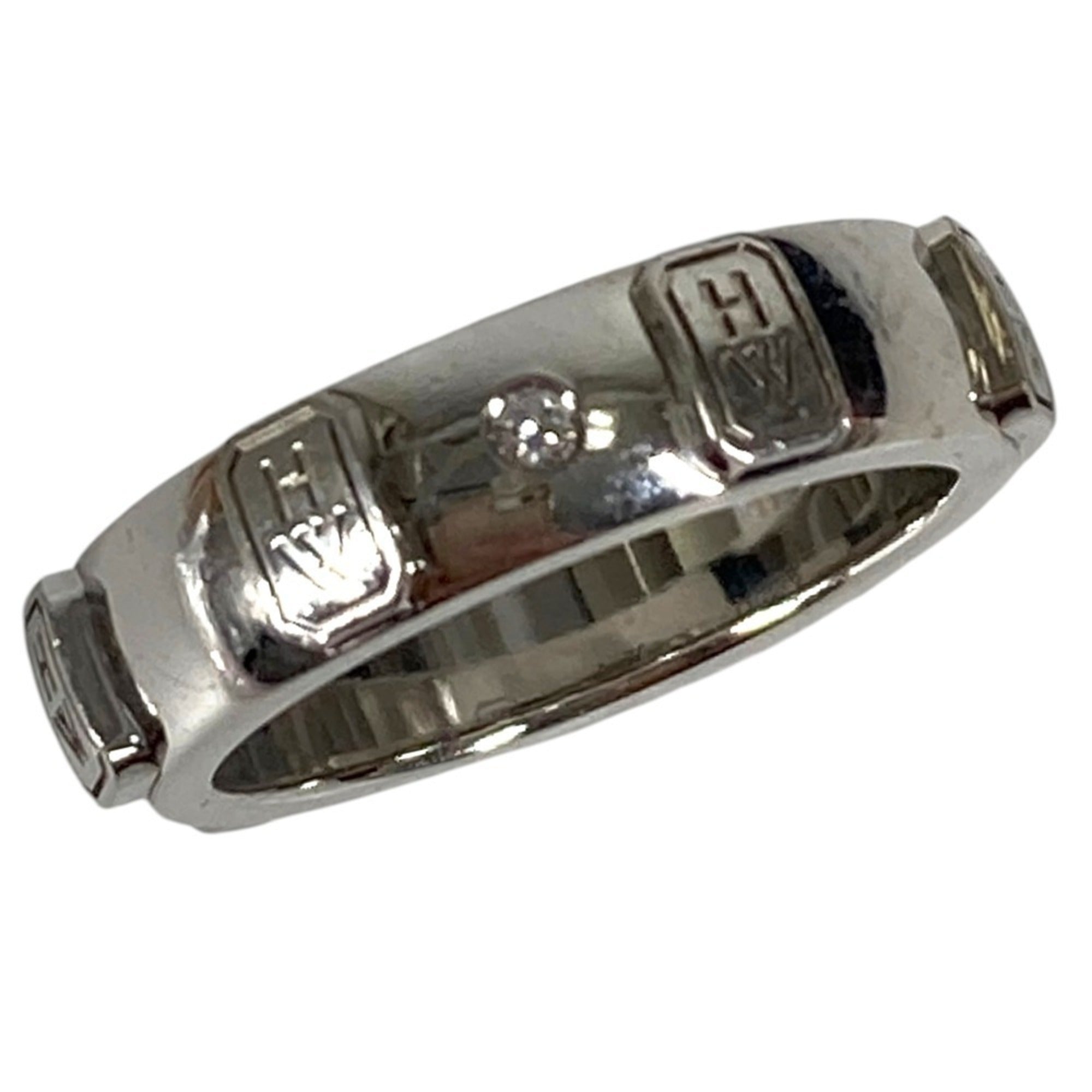 Harry Winston Silver Band Ring (Pre-Owned)