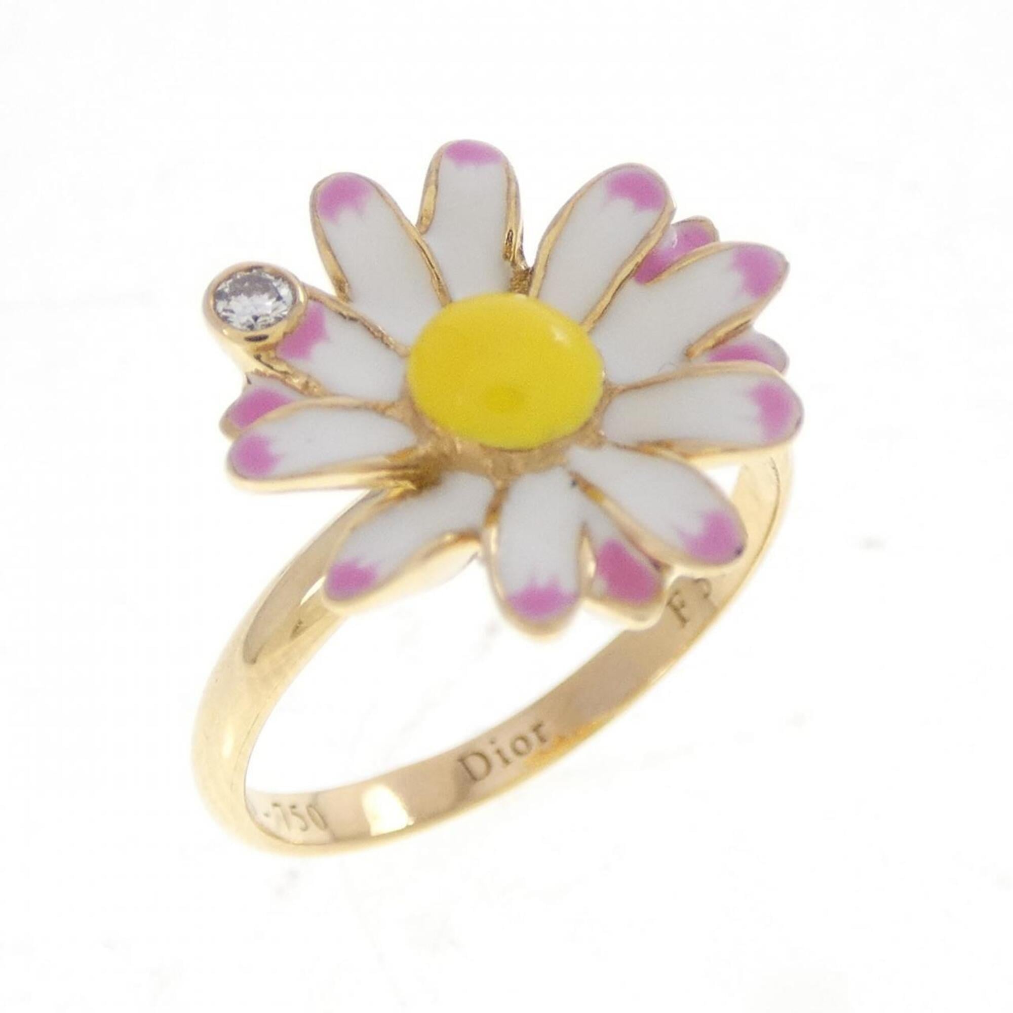 Christian Dior Yellow Gold (18K) Band Ring (Pre-Owned)