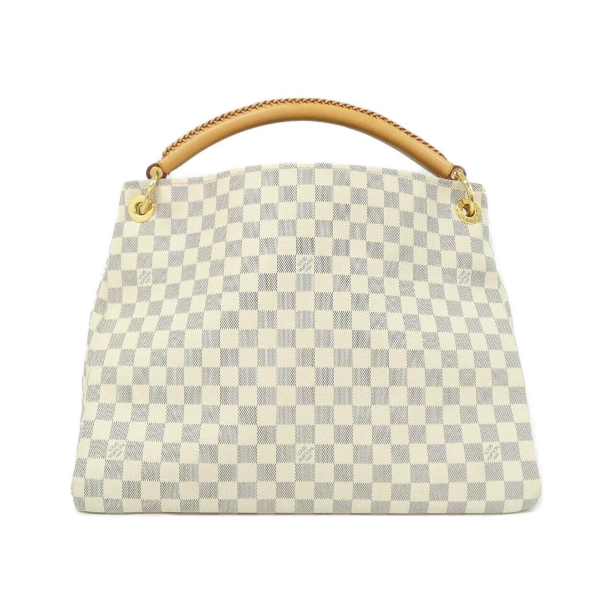 Louis Vuitton Damier Azur Azur Coated Canvas Shoulder Bag (Pre-Owned)
