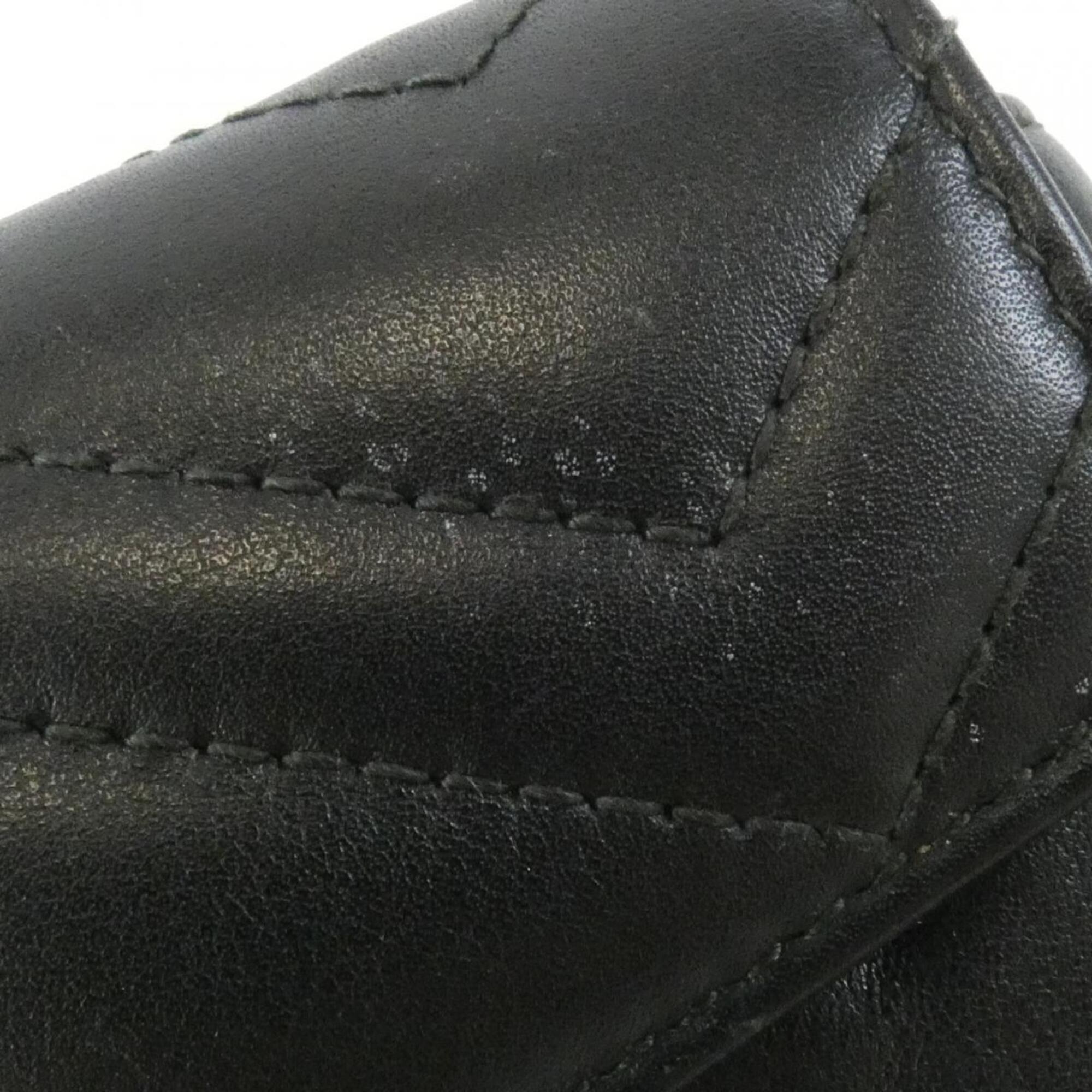 Gucci Black Leather Shoulder Bag (Pre-Owned)