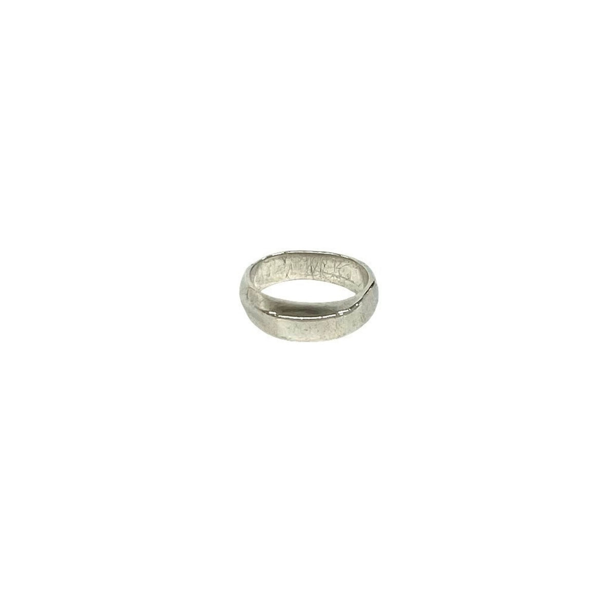 Tiffany Silver Silver 925 Band Ring (Pre-Owned)