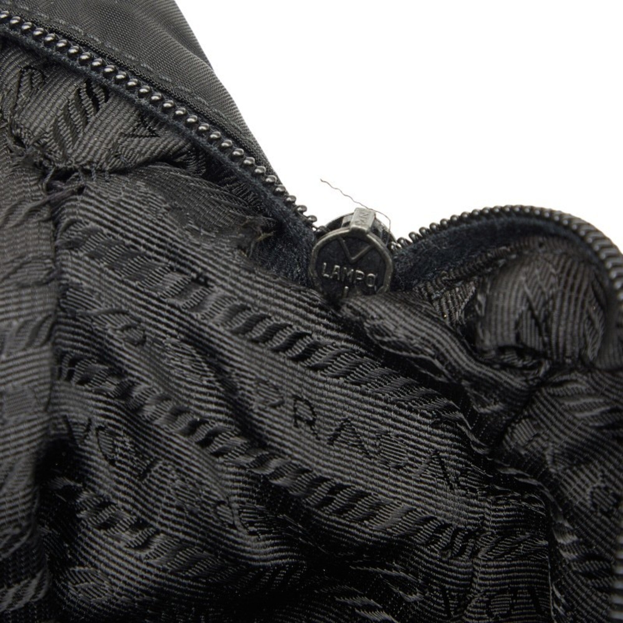 Prada Black Nylon Shoulder Bag (Pre-Owned)