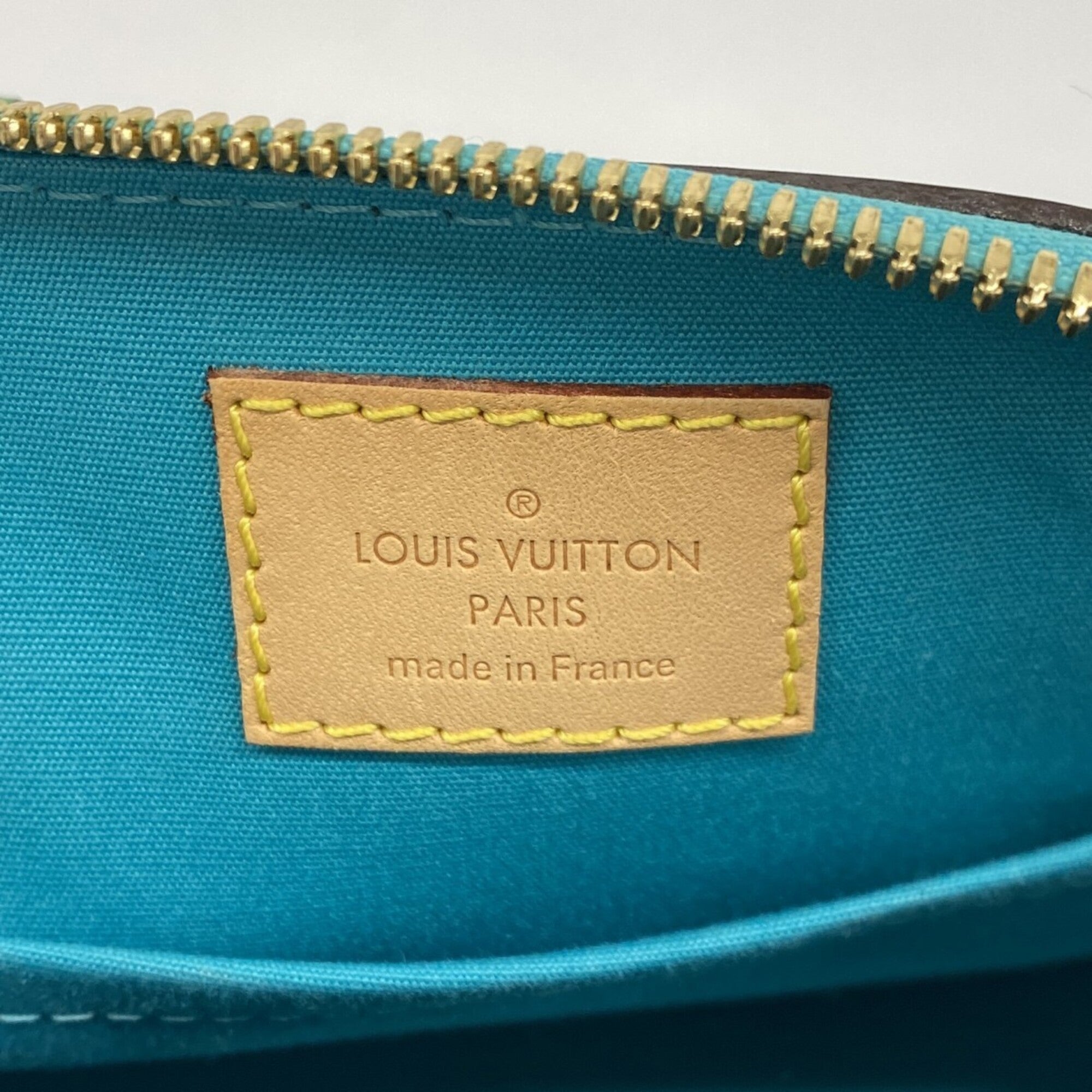 Louis Vuitton Blue Handbag (Pre-Owned)