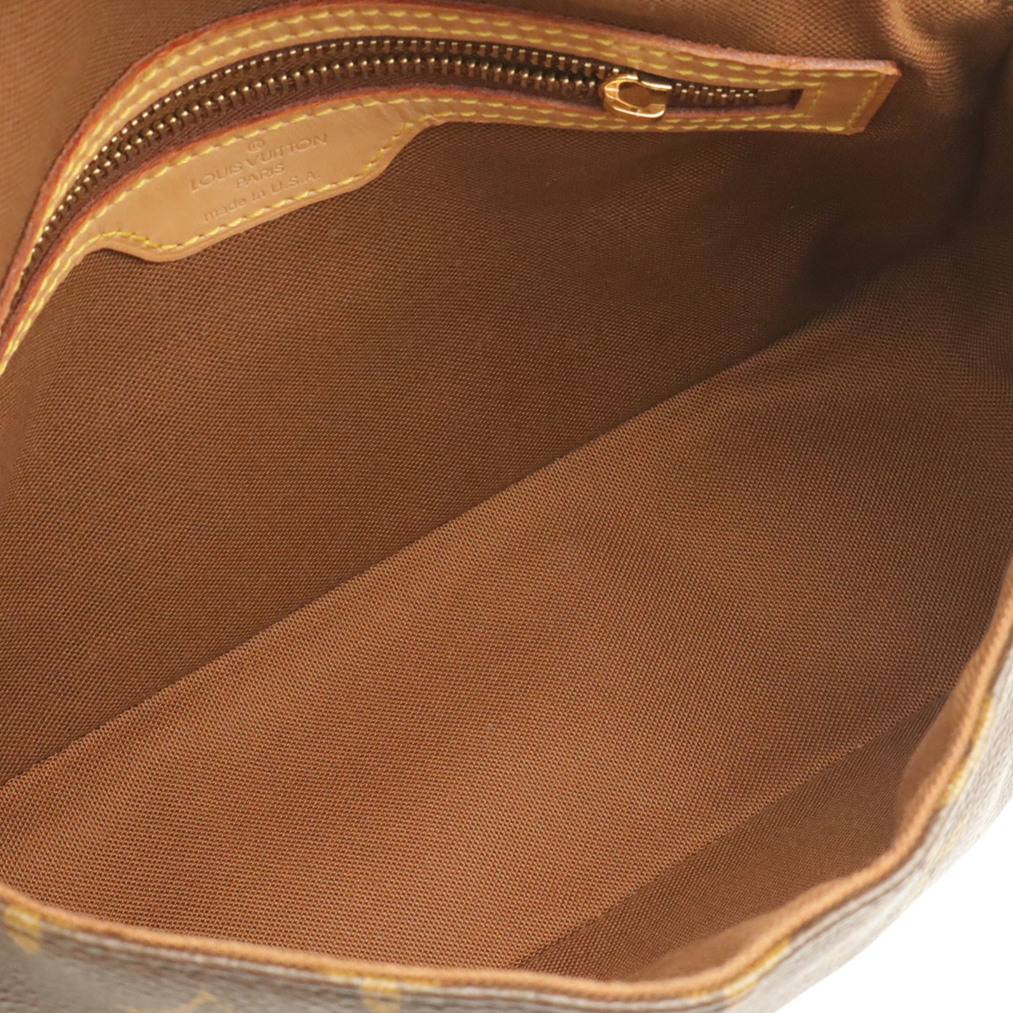 Louis Vuitton Brown Monogram Handbag Shoulder Bag (Pre-Owned)