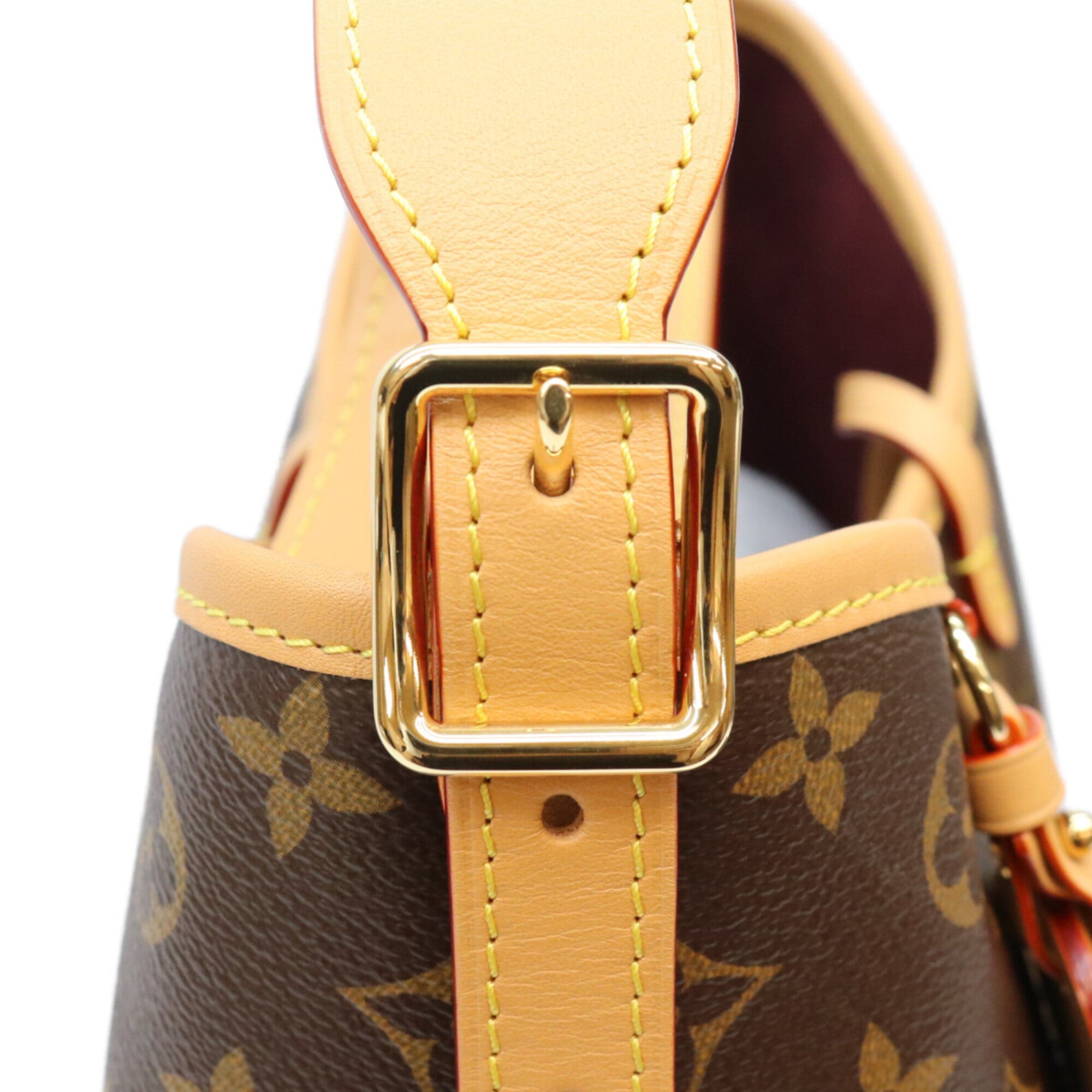 Louis Vuitton Brown Monogram Shoulder Bag (Pre-Owned)