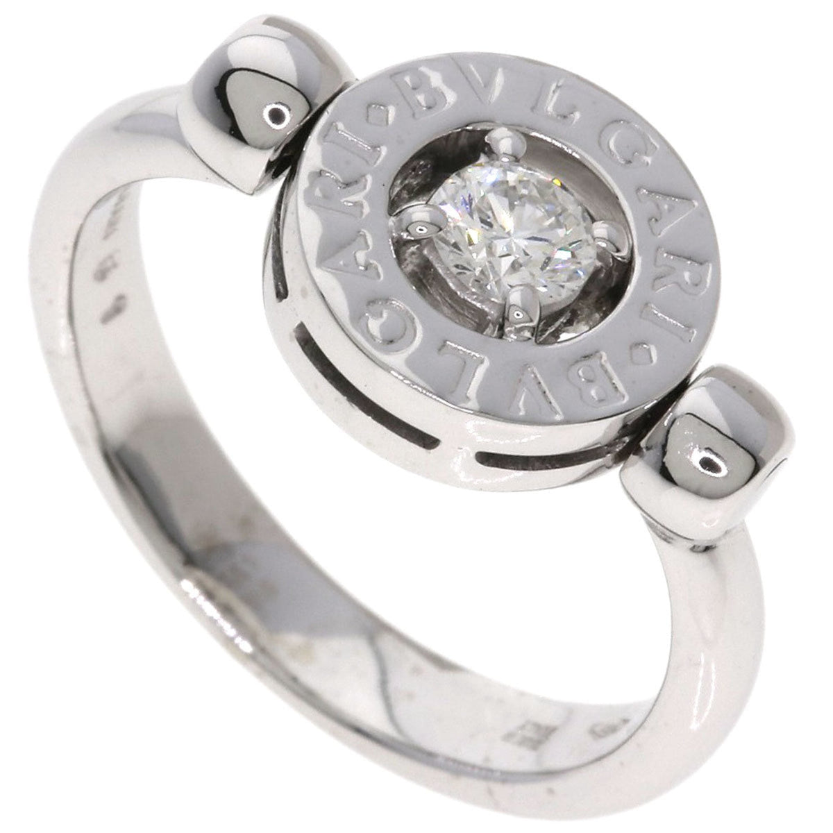 Bvlgari Bvlgari Bvlgari White Gold (18K) Band Ring (Pre-Owned)