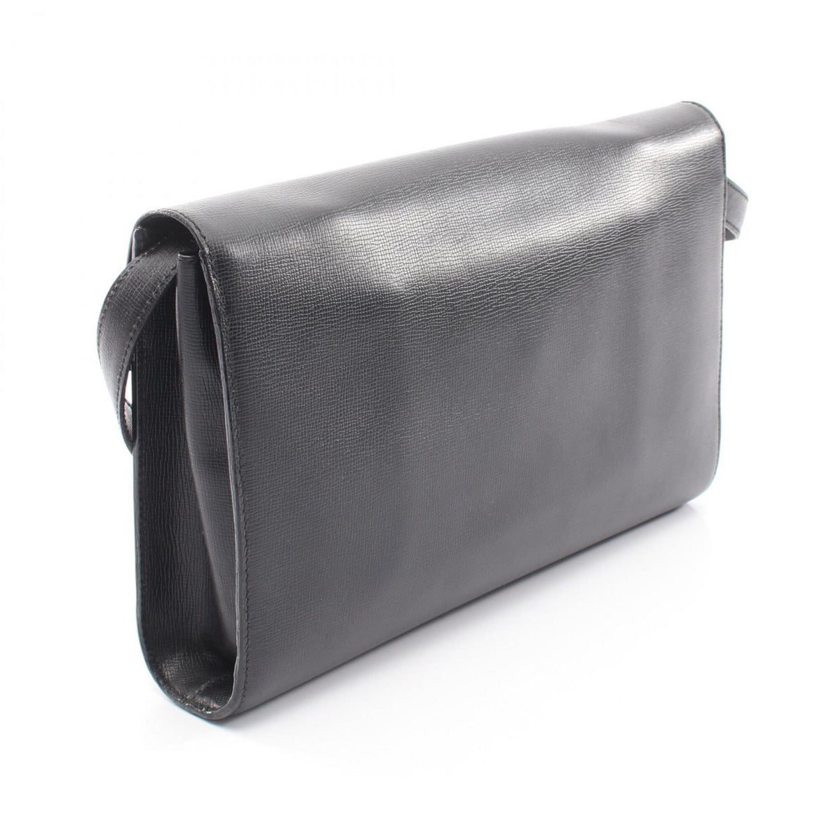 Christian Dior Black Leather Handbag Shoulder Bag (Pre-Owned)