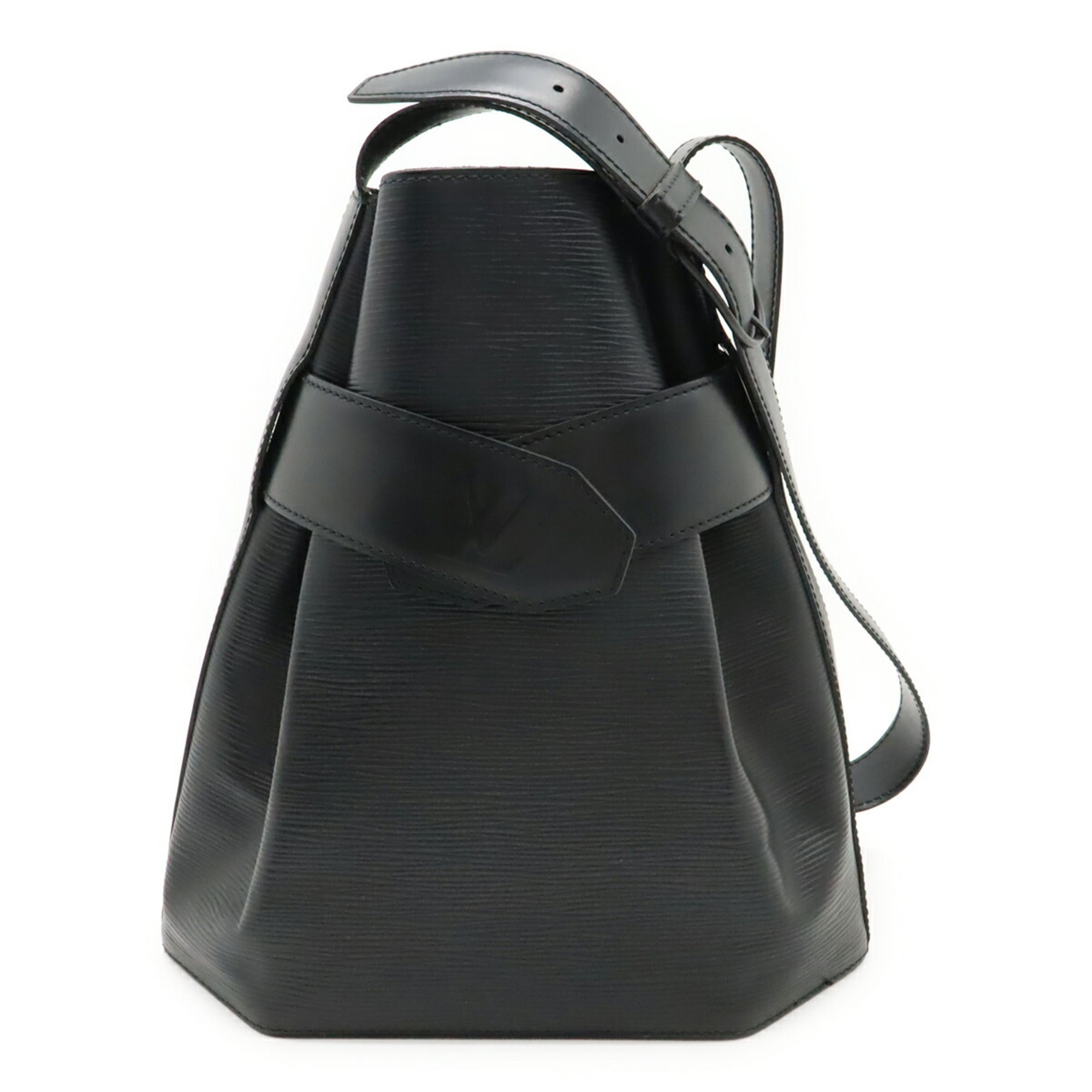 Louis Vuitton Epi Black Noir Epi Leather Shoulder Bag (Pre-Owned)