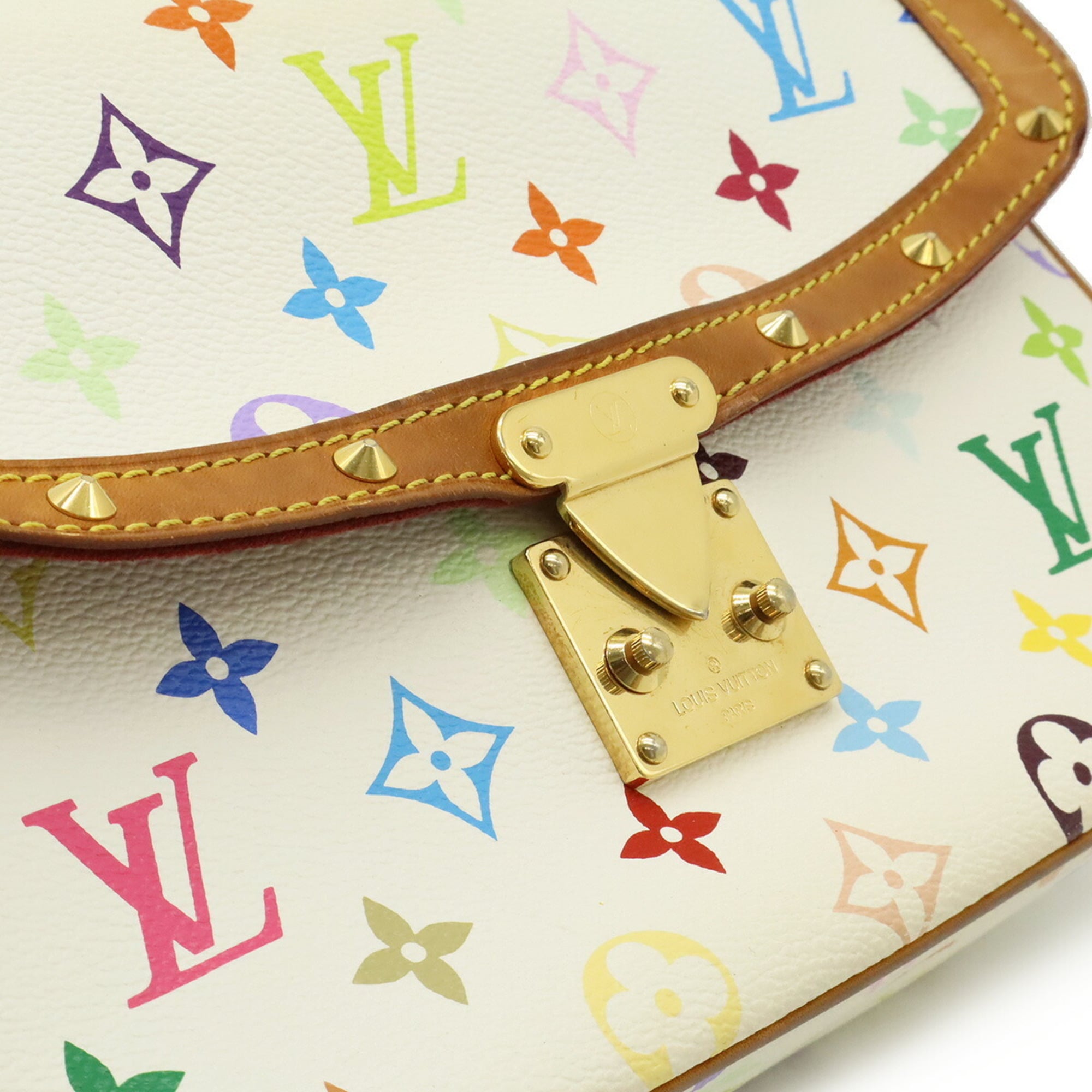 Louis Vuitton Monogram Multicolore Blanc Monogram Shoulder Bag (Pre-Owned)