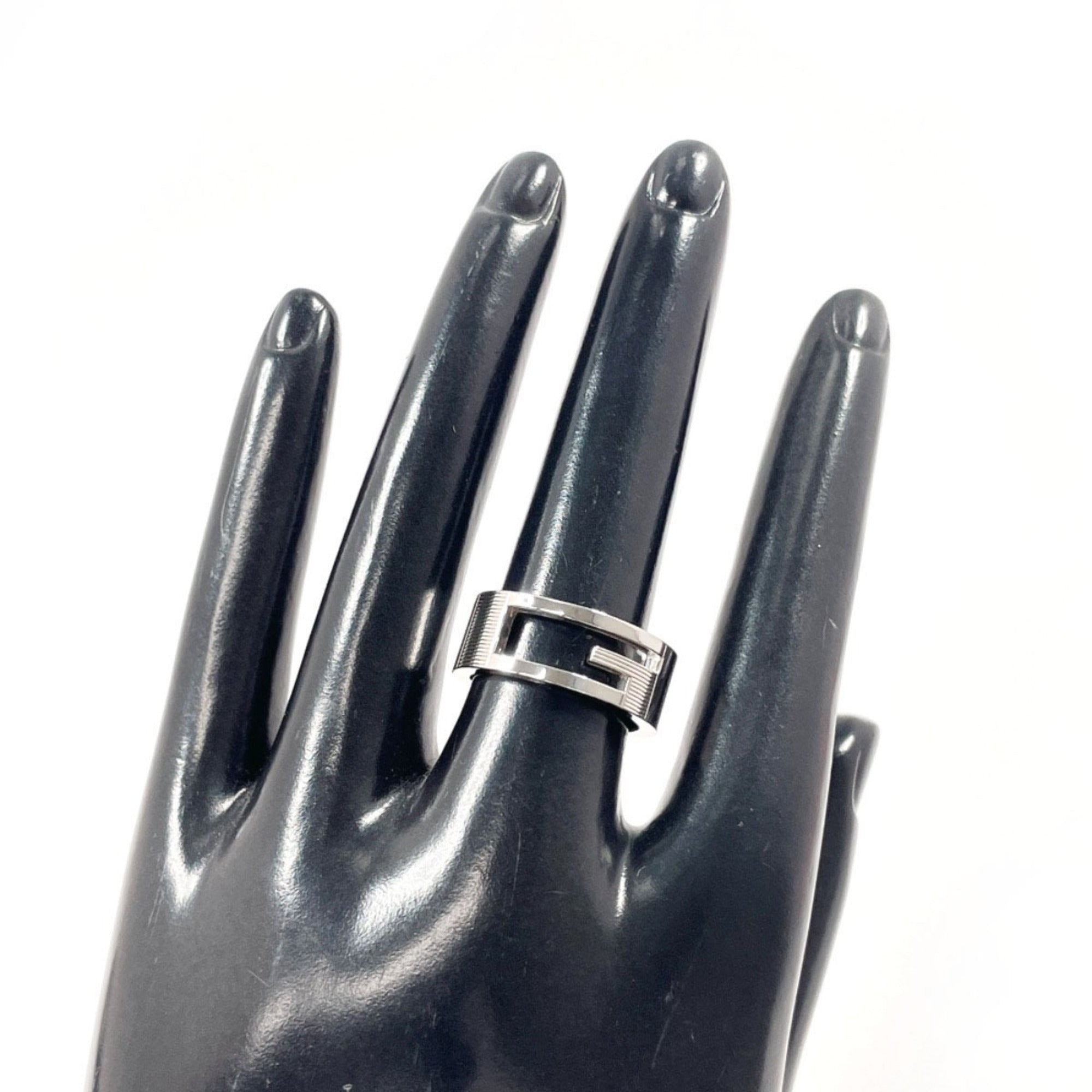 Gucci Silver Silver 925 Band Ring (Pre-Owned)