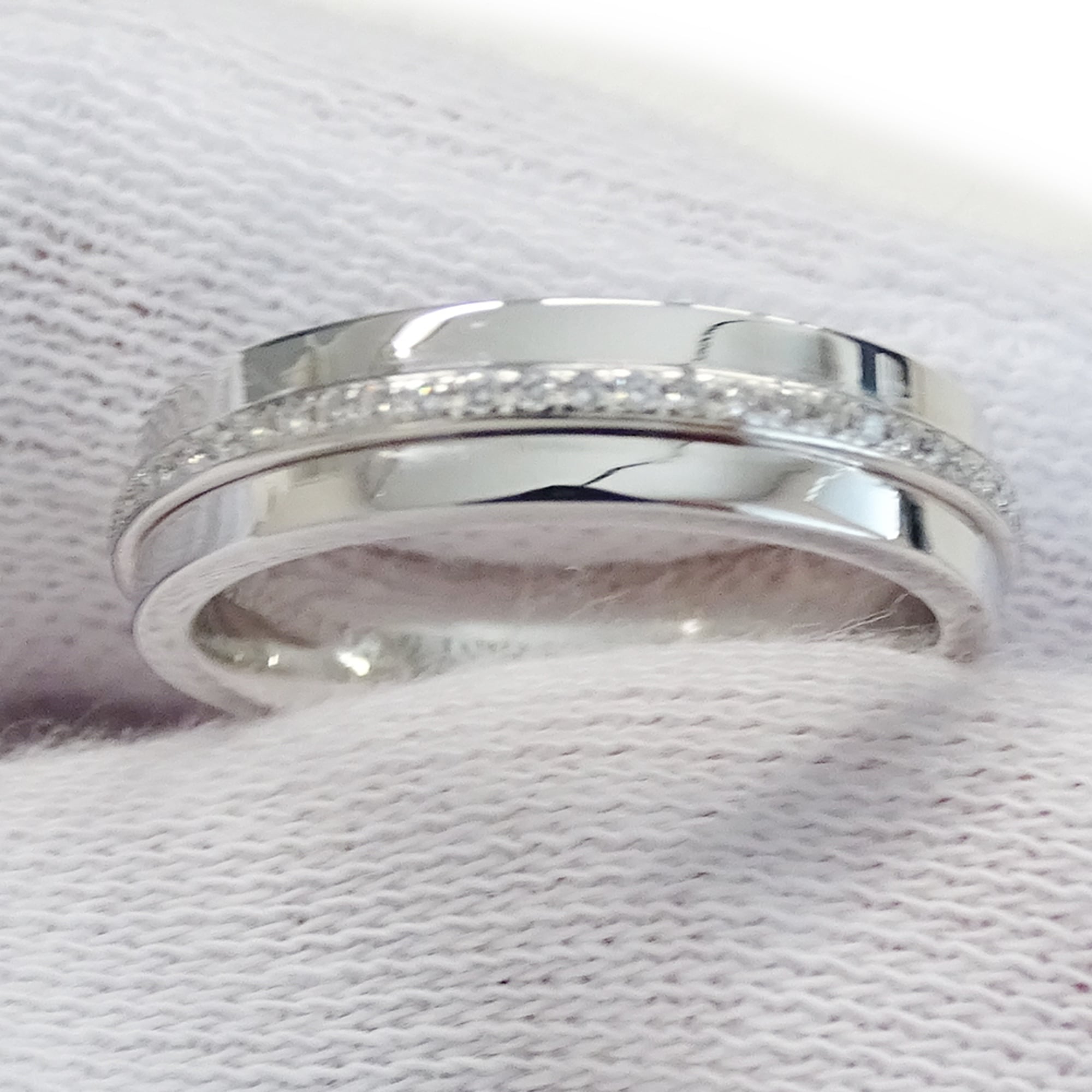 Tiffany White Gold White Gold (18K) Band Ring (Pre-Owned)