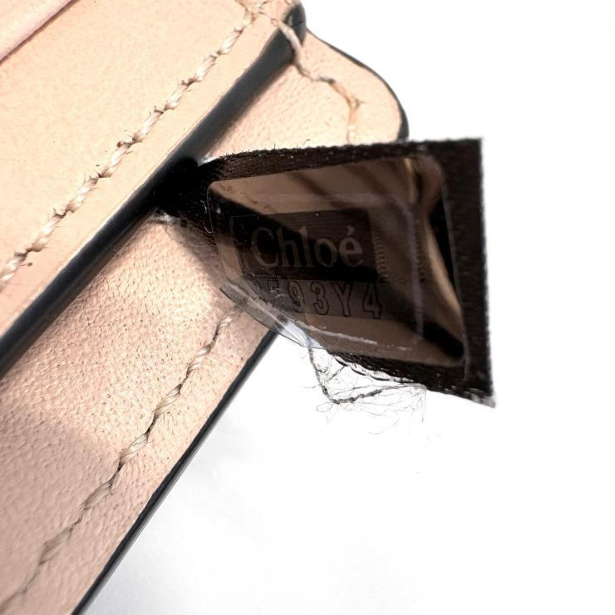 Chloé Beige Pink Wallet (Tri-Fold) (Pre-Owned)