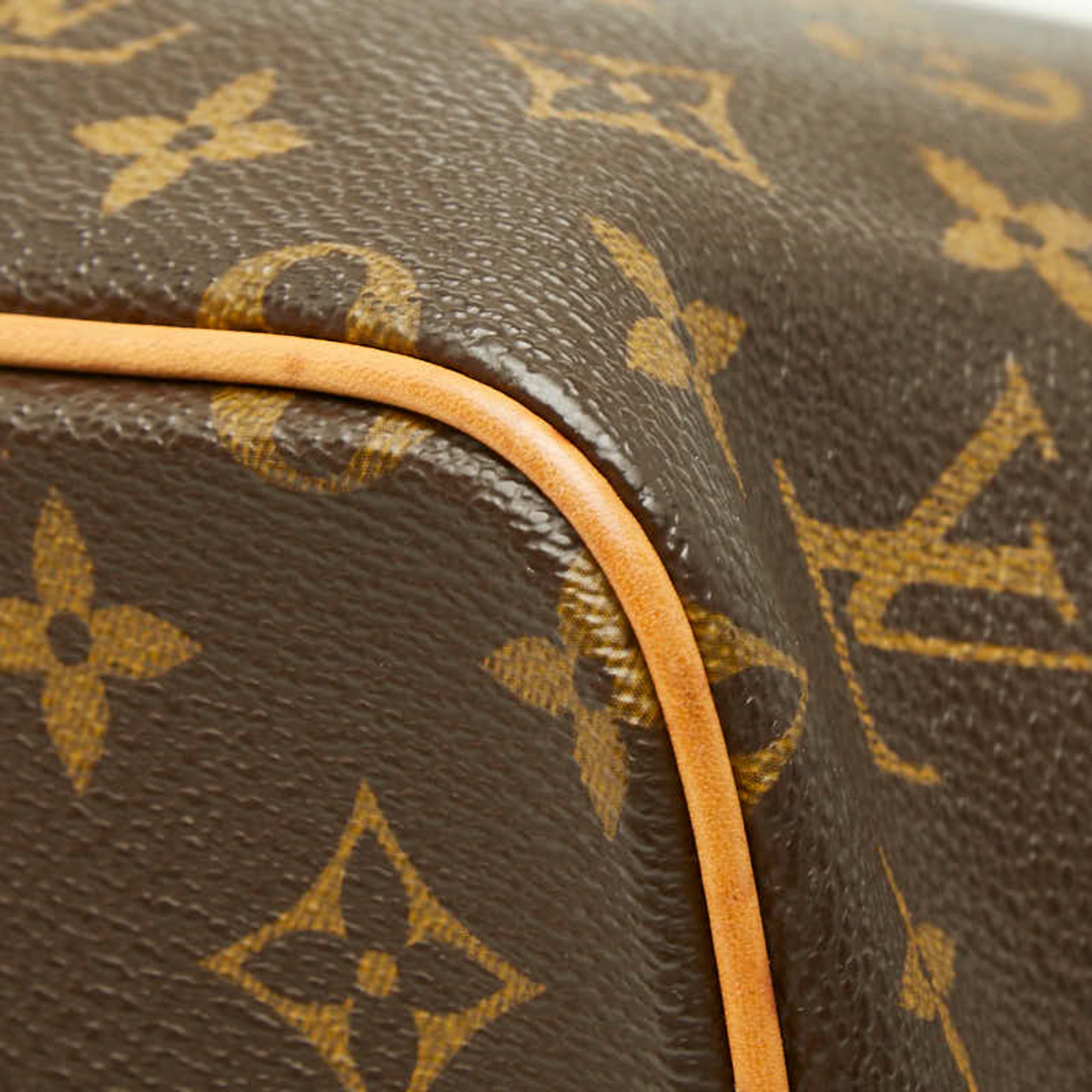 Louis Vuitton Brown Pvc Leather Handbag Shoulder Bag (Pre-Owned)