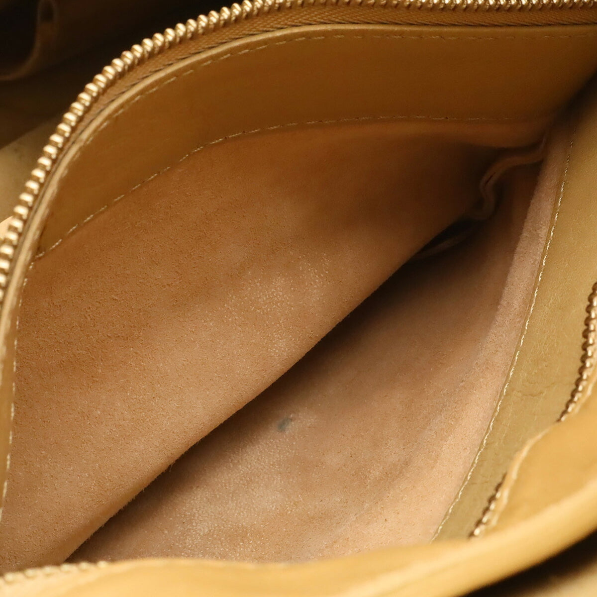 Celine Beige Leather Shoulder Bag Tote Bag (Pre-Owned)