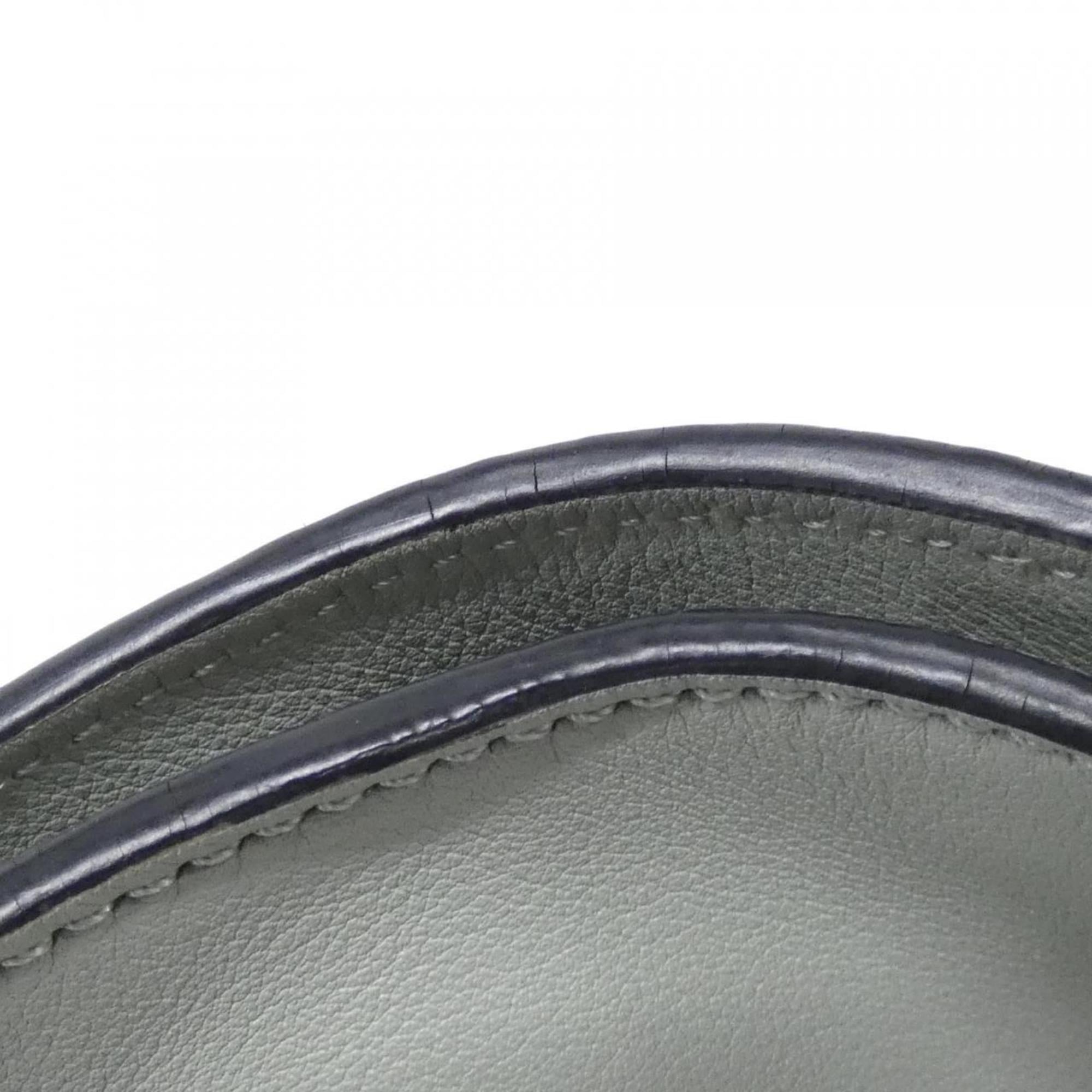 Loewe Gray Leather Handbag (Pre-Owned)