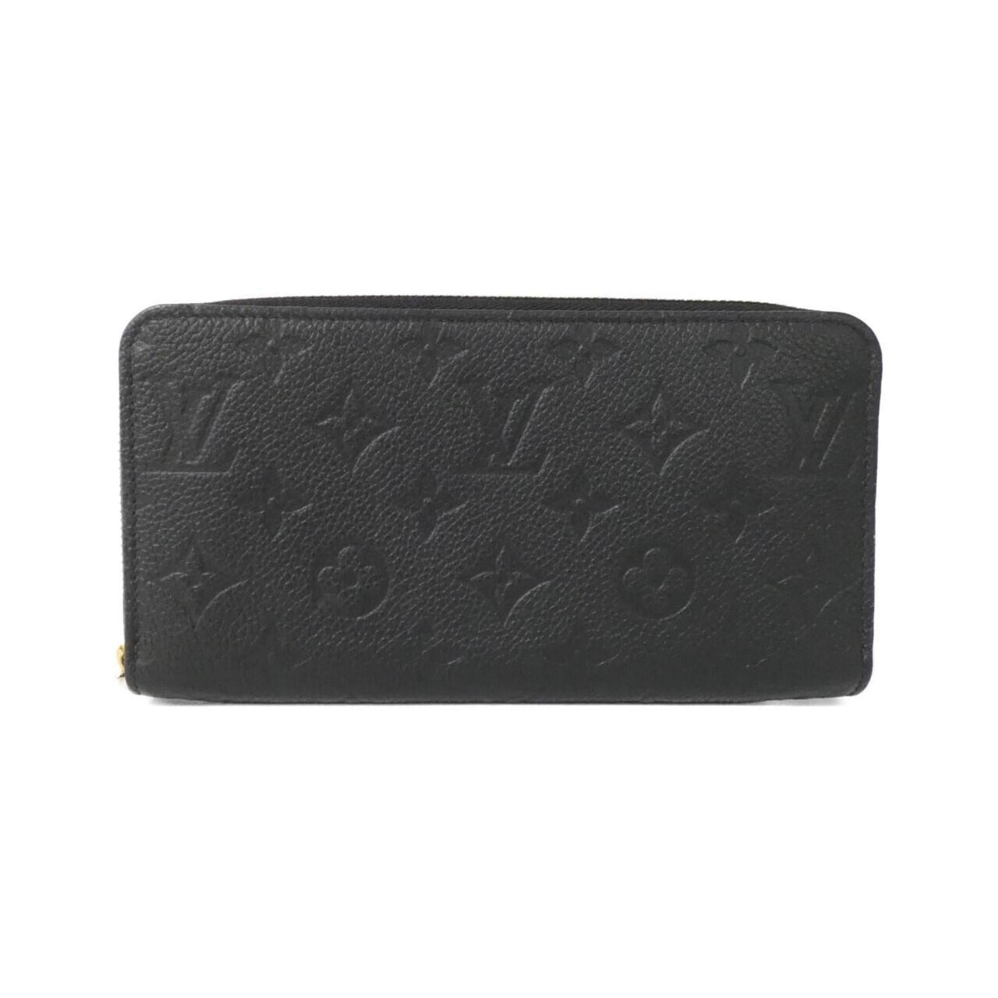 Louis Vuitton Black Monogram Monogram Empreinte Leather Long Wallet (Bi-Fold) (Pre-Owned)