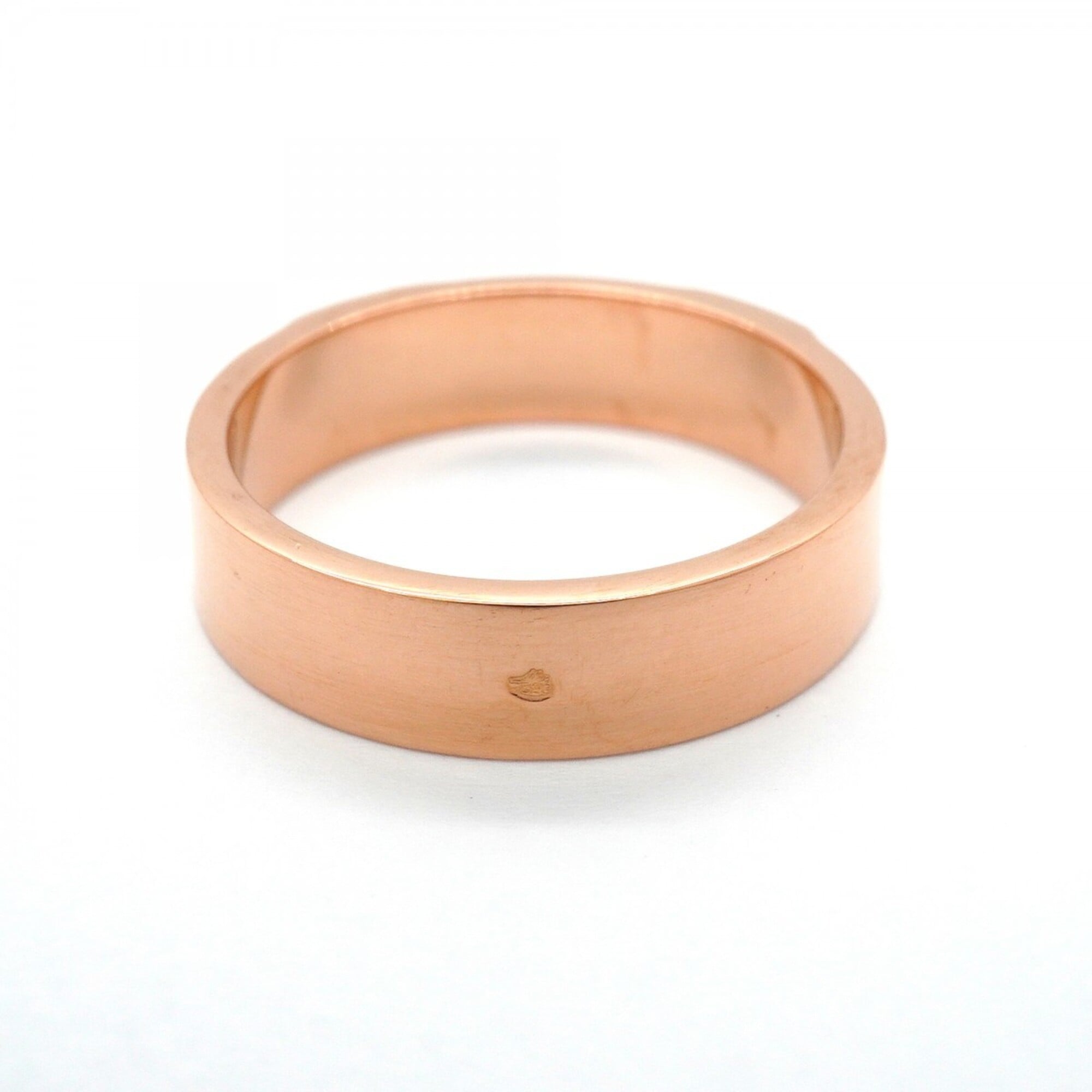 Hermes Pink Gold (18K) Band Ring (Pre-Owned)