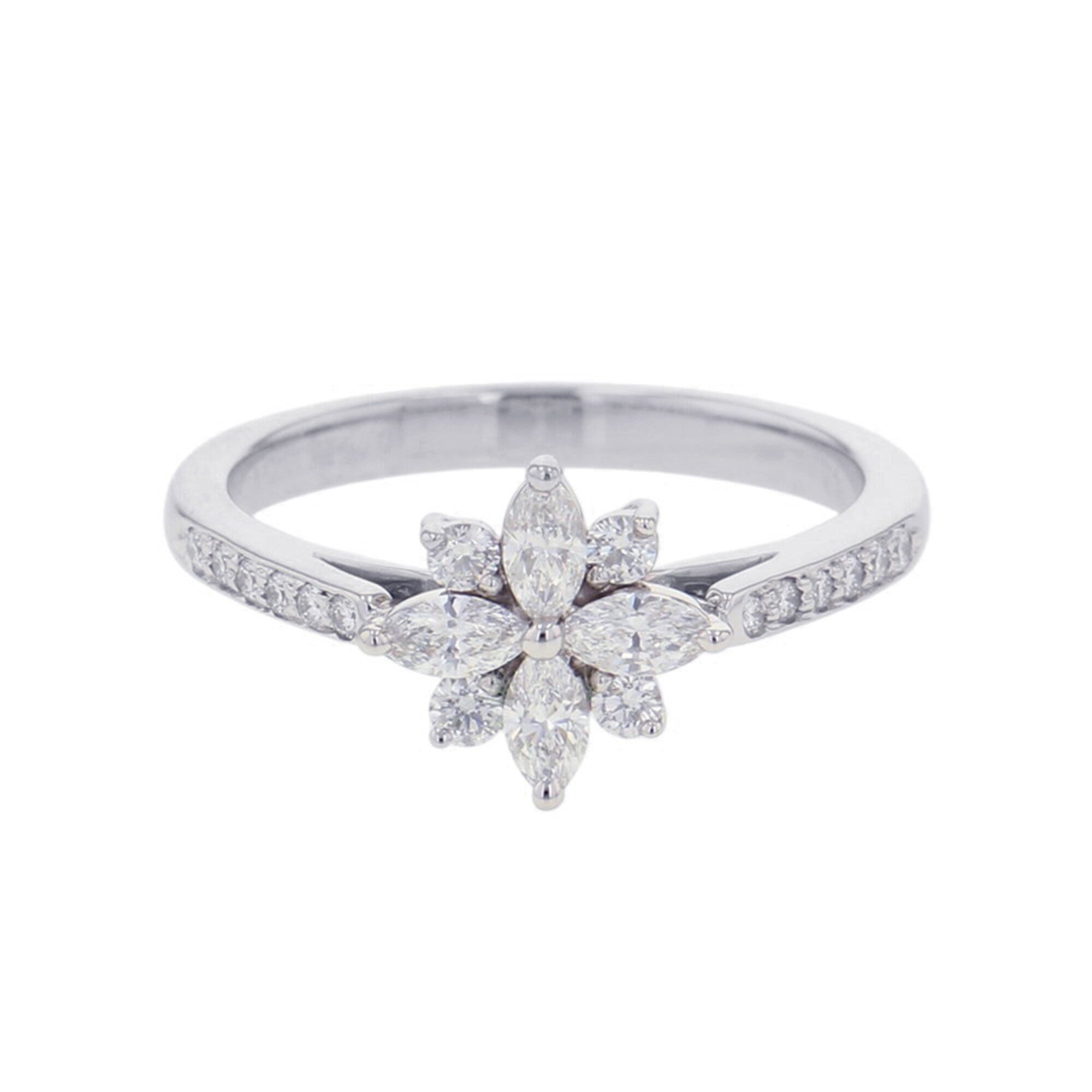 Tiffany Platinum Platinum 950 Band Ring (Pre-Owned)