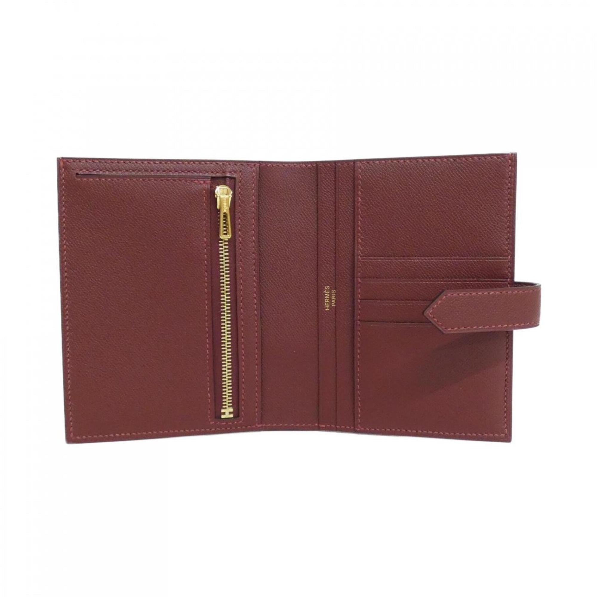 Hermes Rouge H Wallet (Bi-Fold) (Pre-Owned)