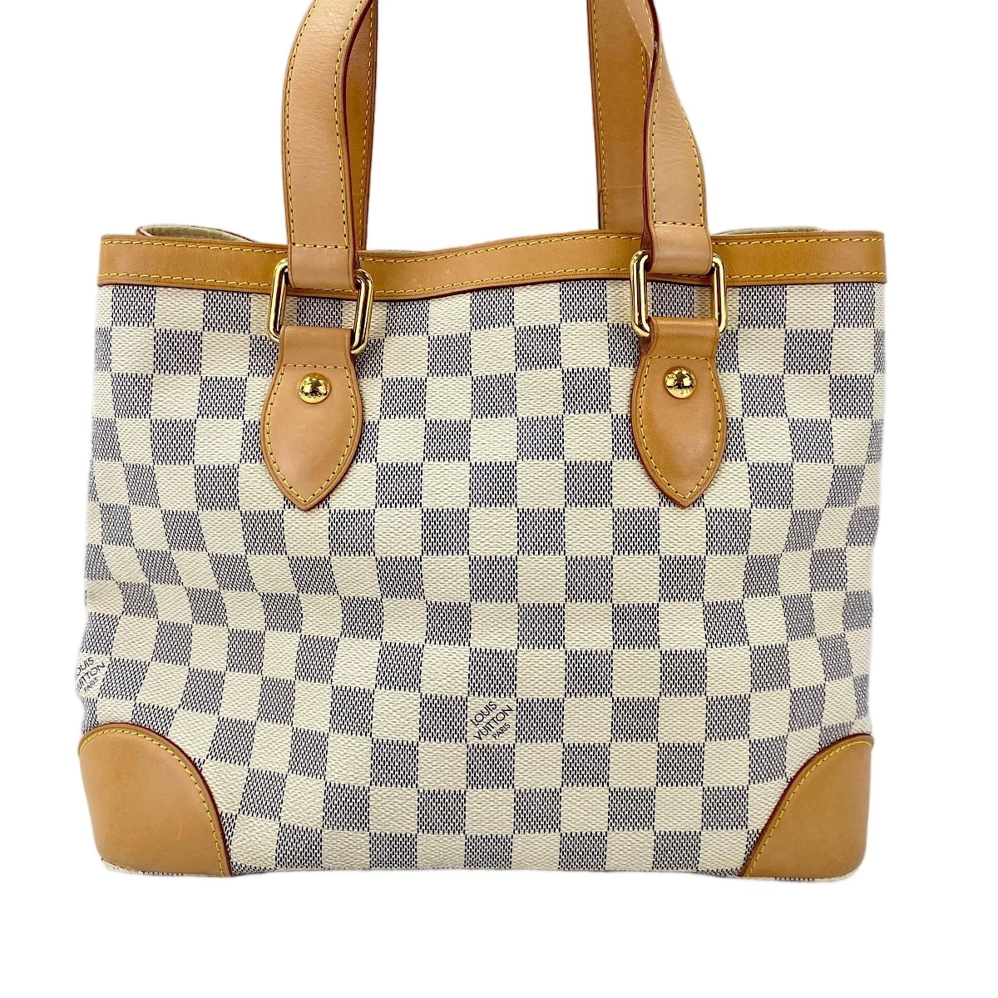 Louis Vuitton Damier Azur White Tote Bag (Pre-Owned)